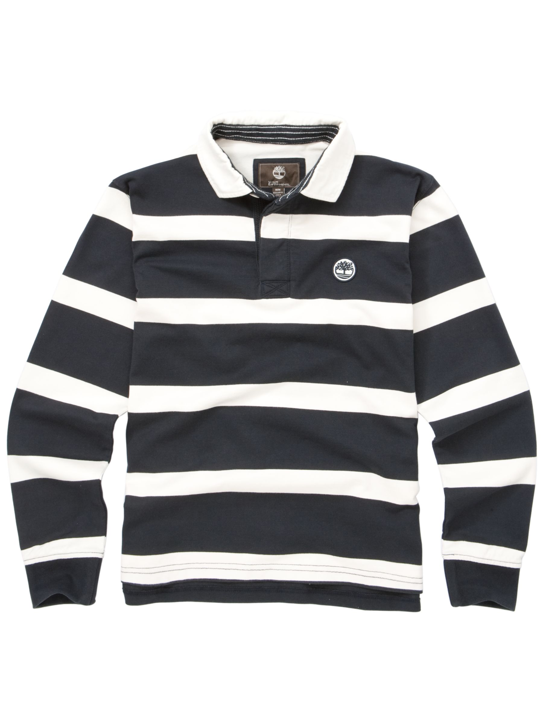Stripe Rugby Shirt, Navy/white