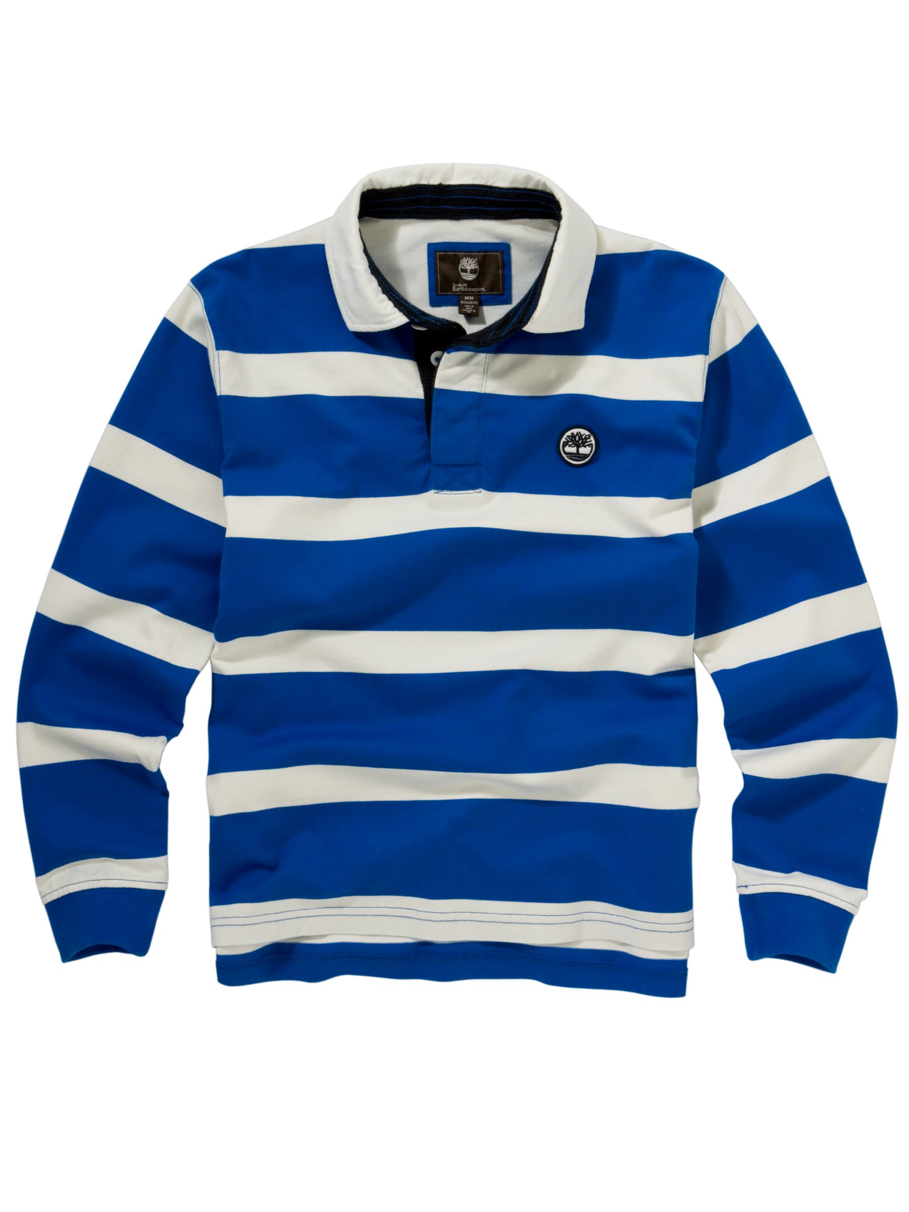 Timberland Stripe Rugby Shirt, Prince Blue
