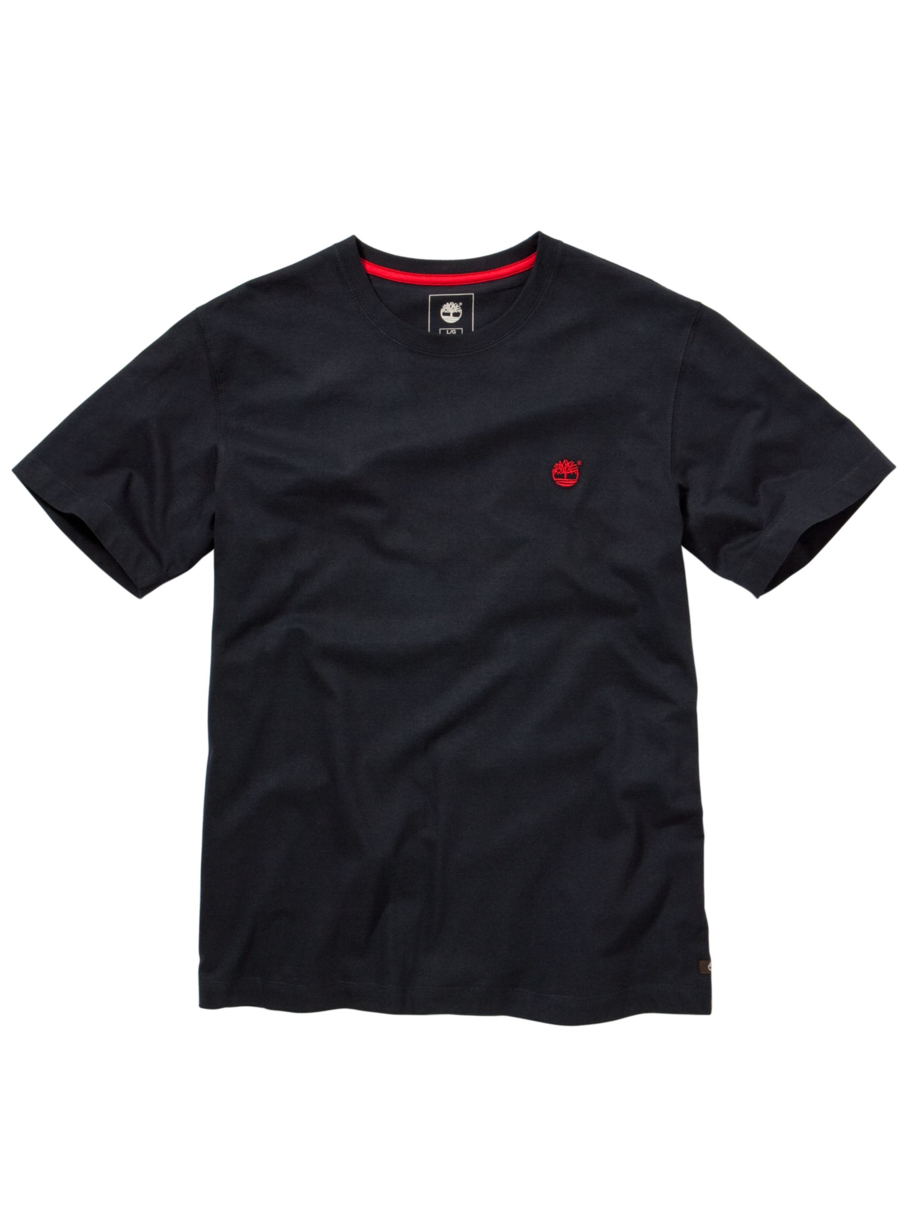 Timberland Block Colour Logo T-Shirt, Navy