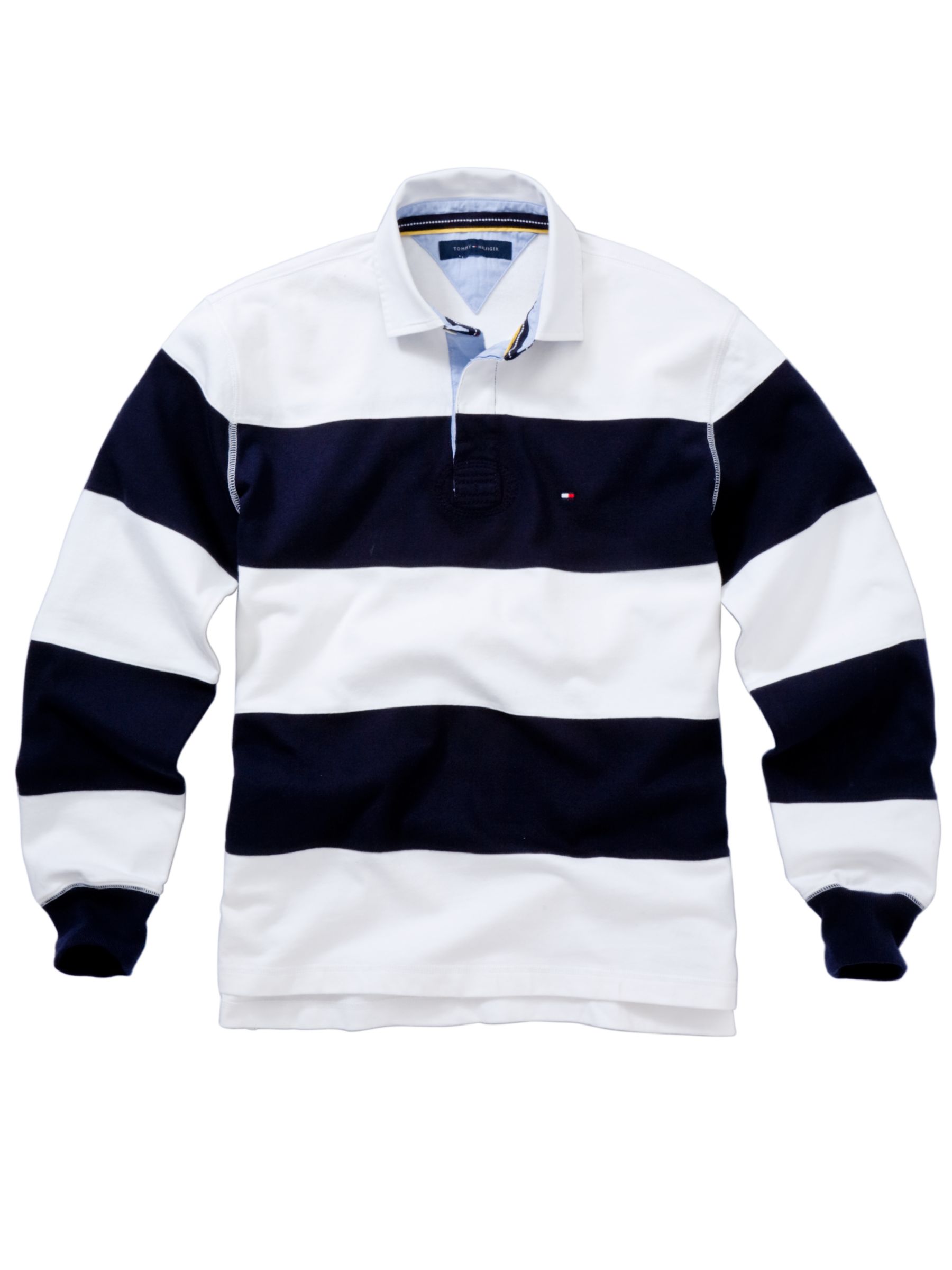 Tommy Hilfiger Basic Block Stripe Rugby Shirt,