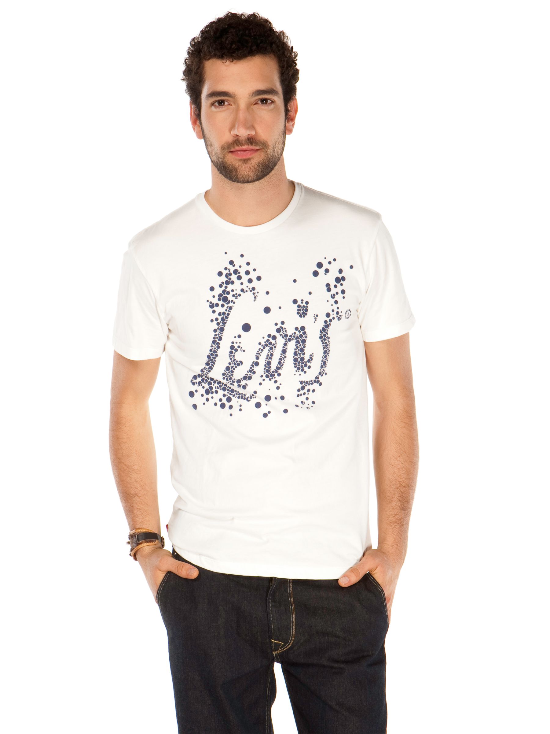 Dot Logo T-Shirt, Chalk Off White