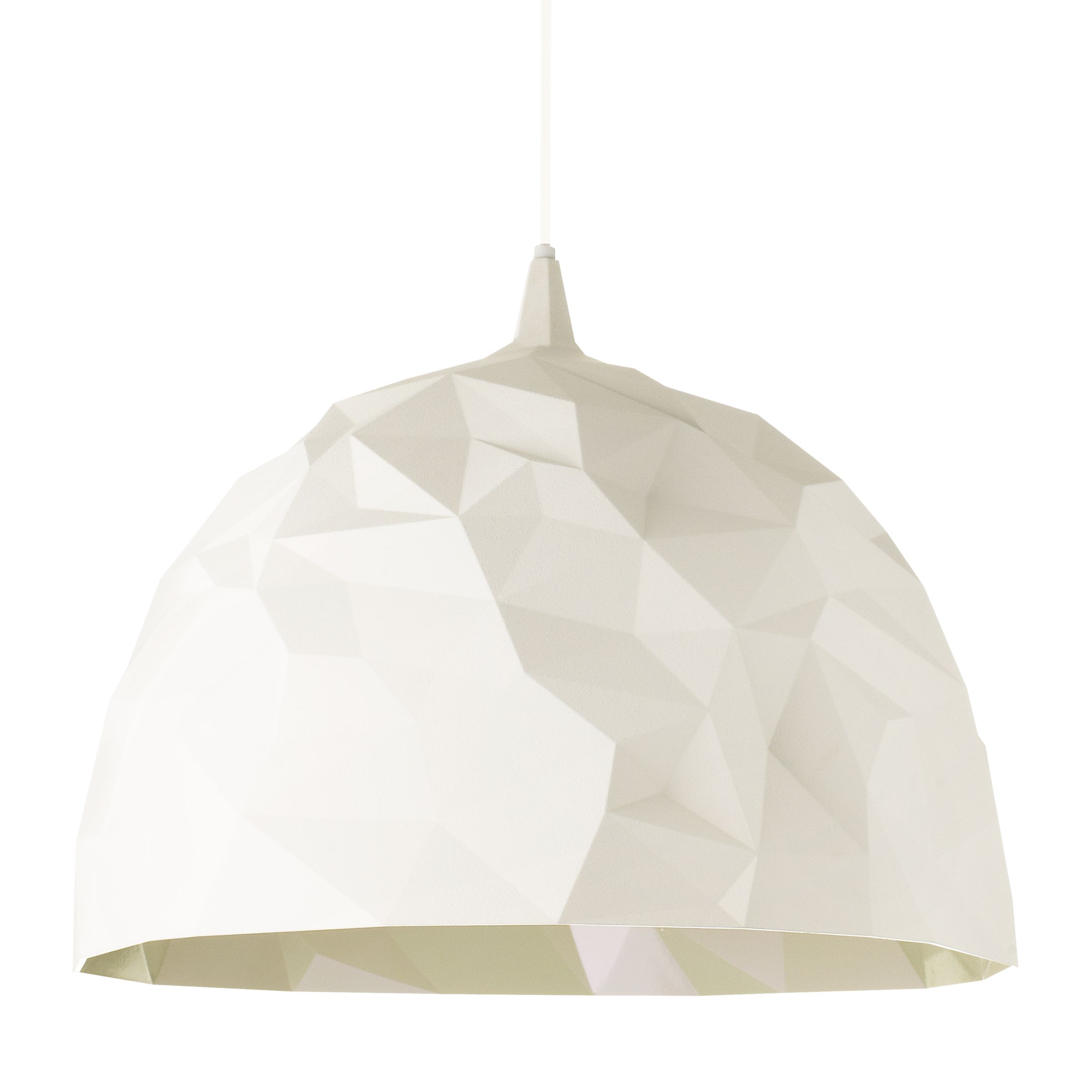 with Foscarini Rock Ceiling Light, White