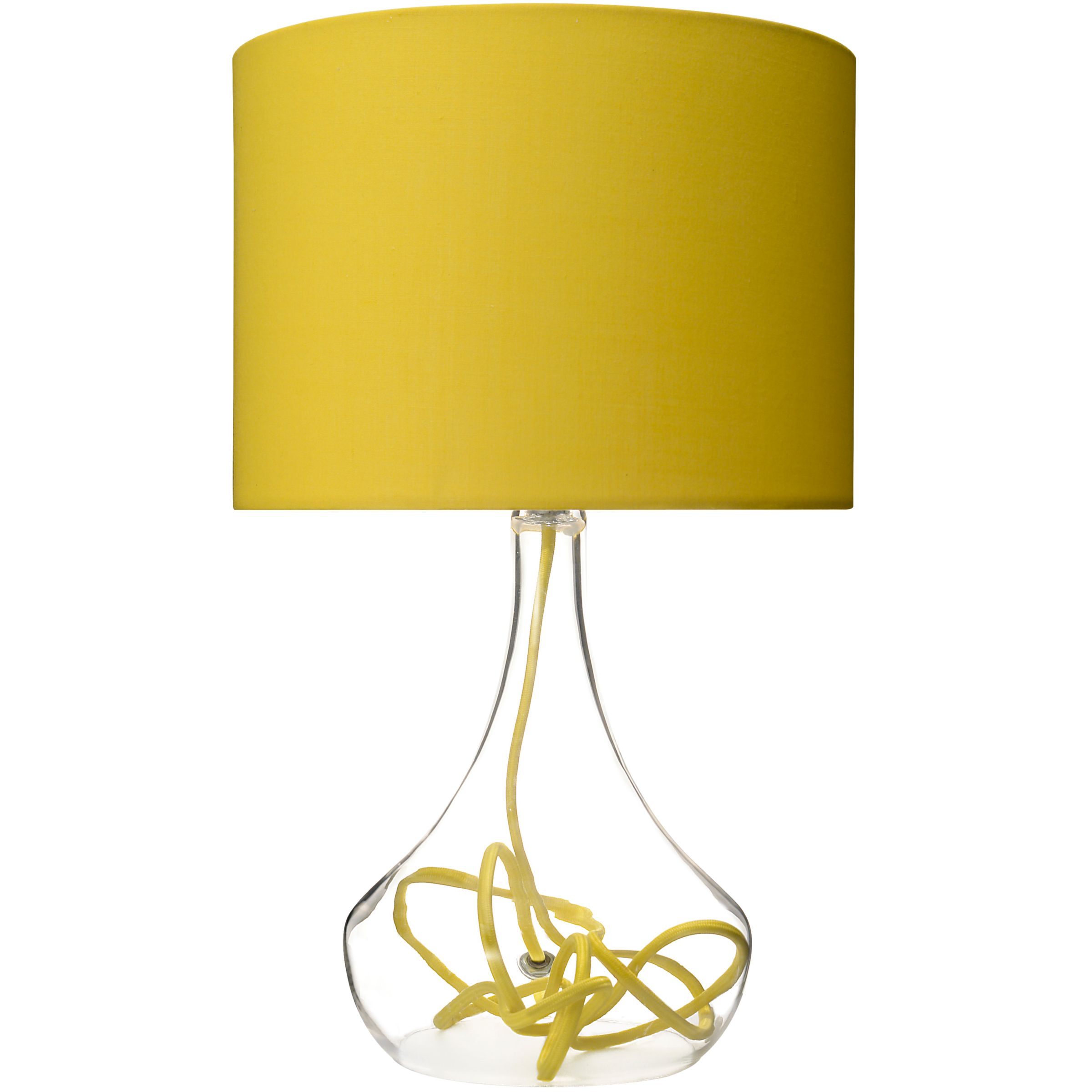 John Lewis Jolie Table Lamp, Yellow