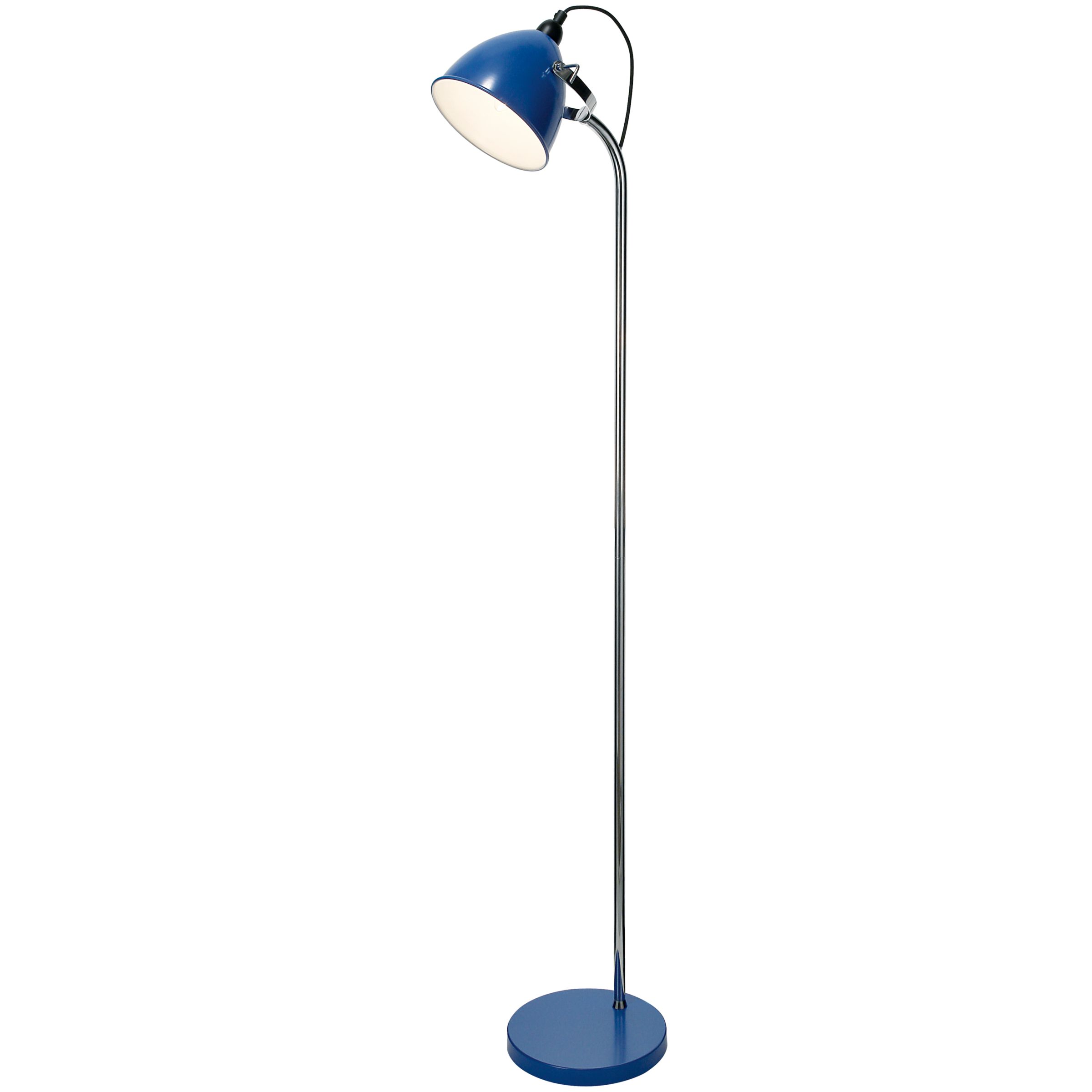 John Lewis Rochelle Floor Lamp, Blue