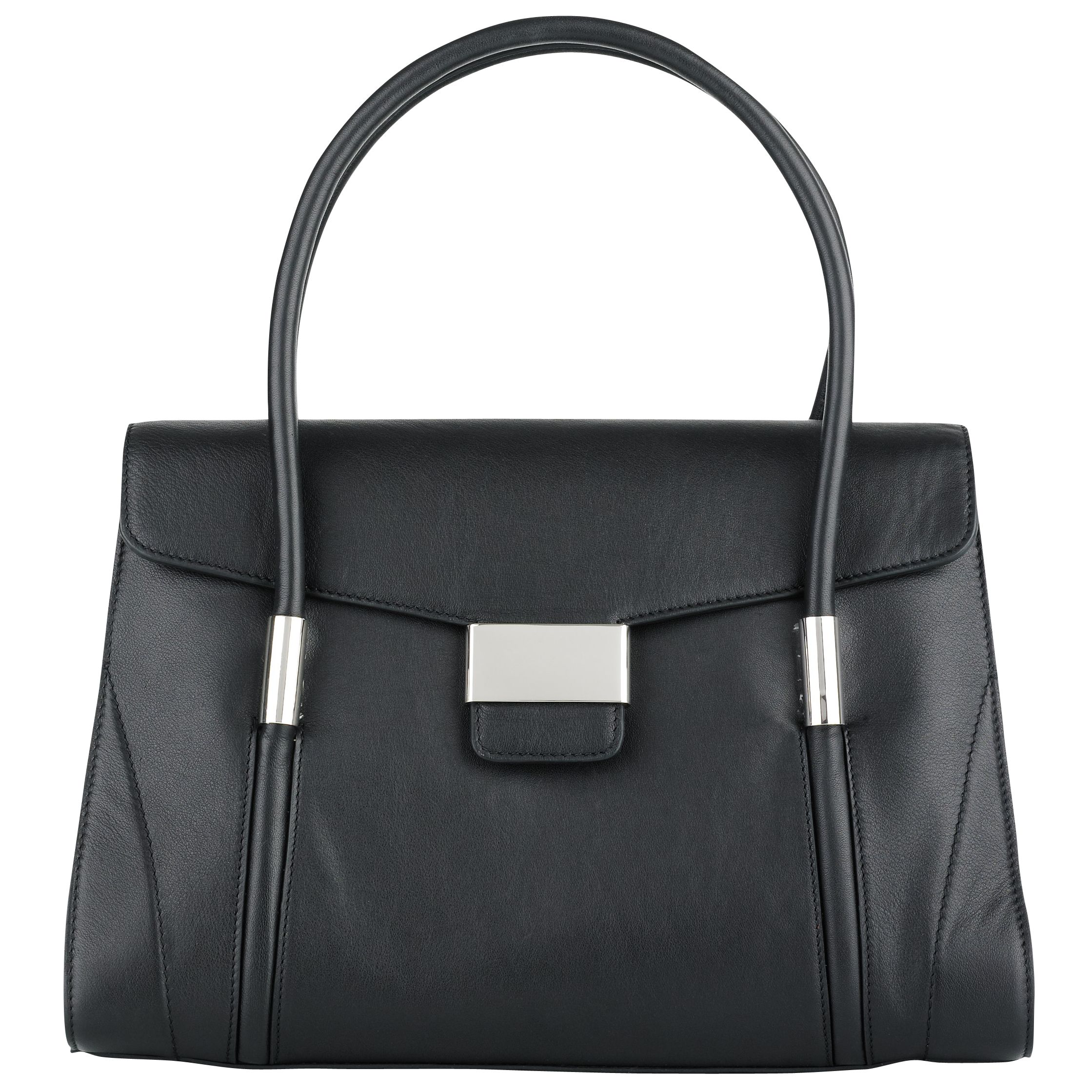 L.K. Bennett Camilla Grab Bag, Black at John Lewis