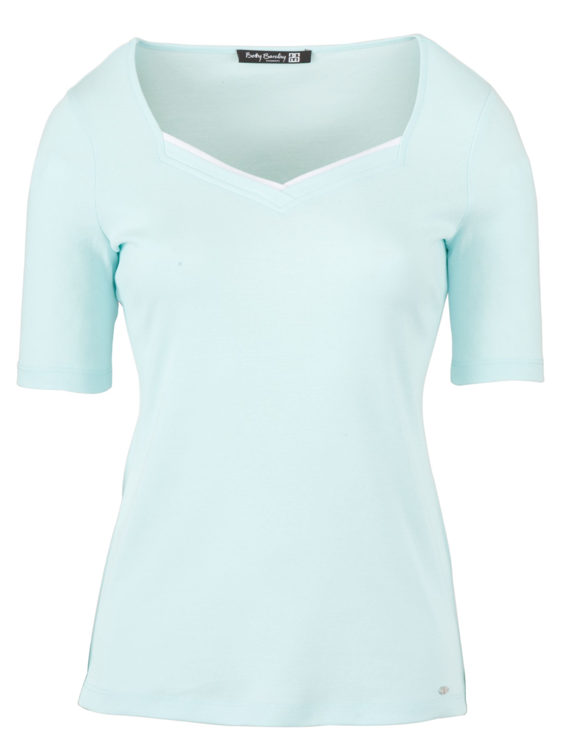 Betty Barclay Sweetheart Neck T-Shirt, Mint