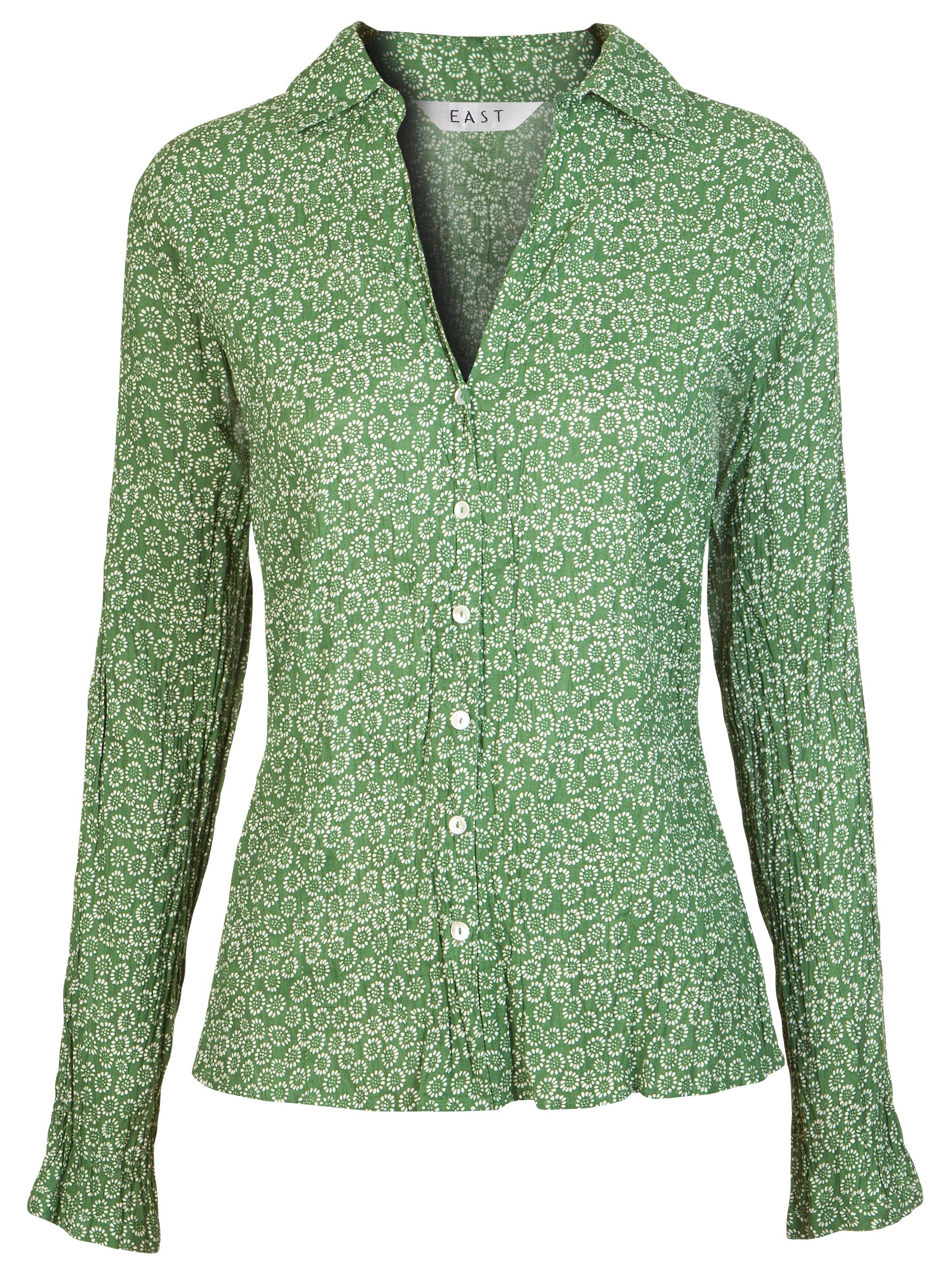 East Yuri Print Blouse, Green