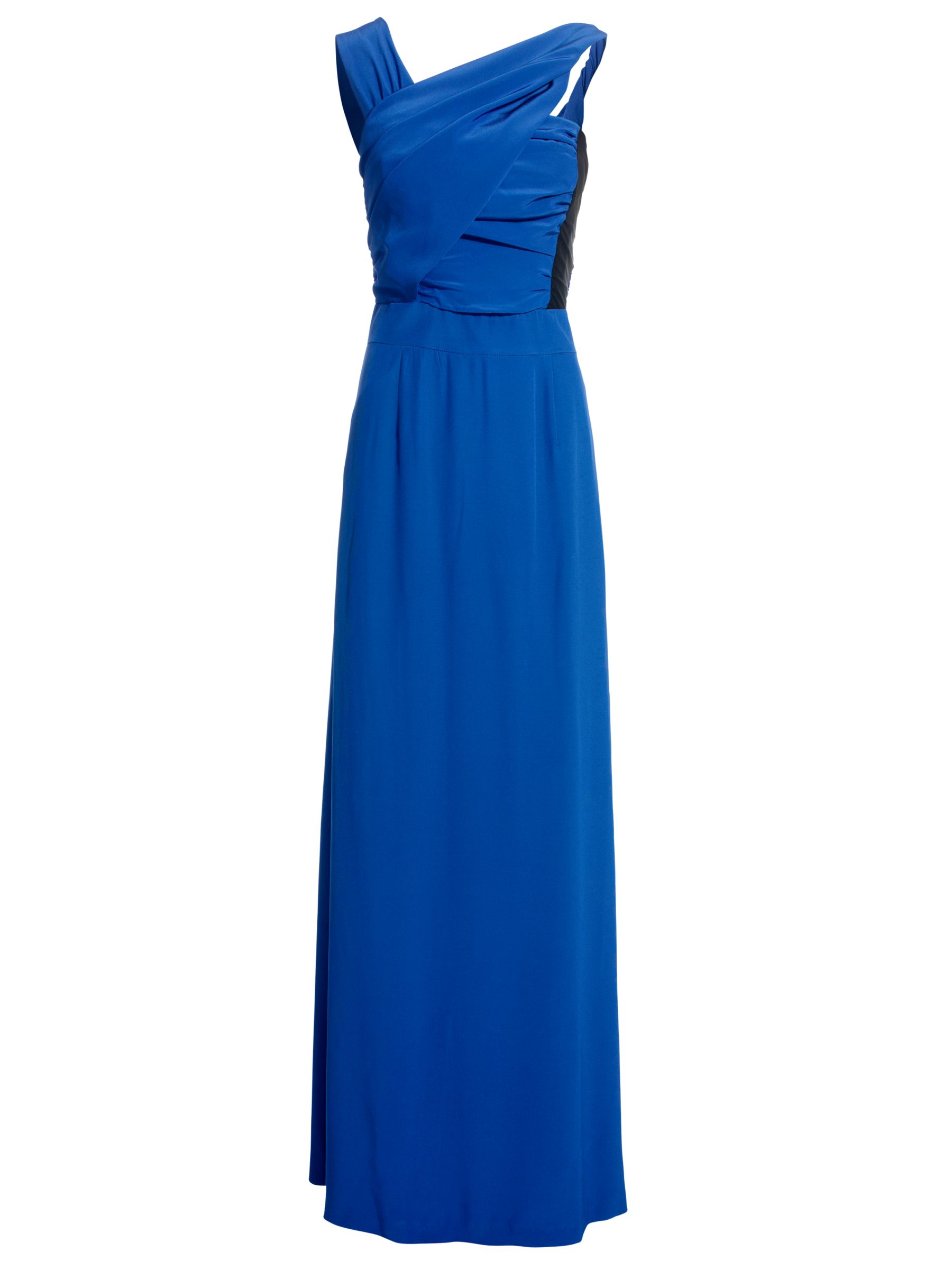 Reiss Luz Maxi Dress, Blue at John Lewis