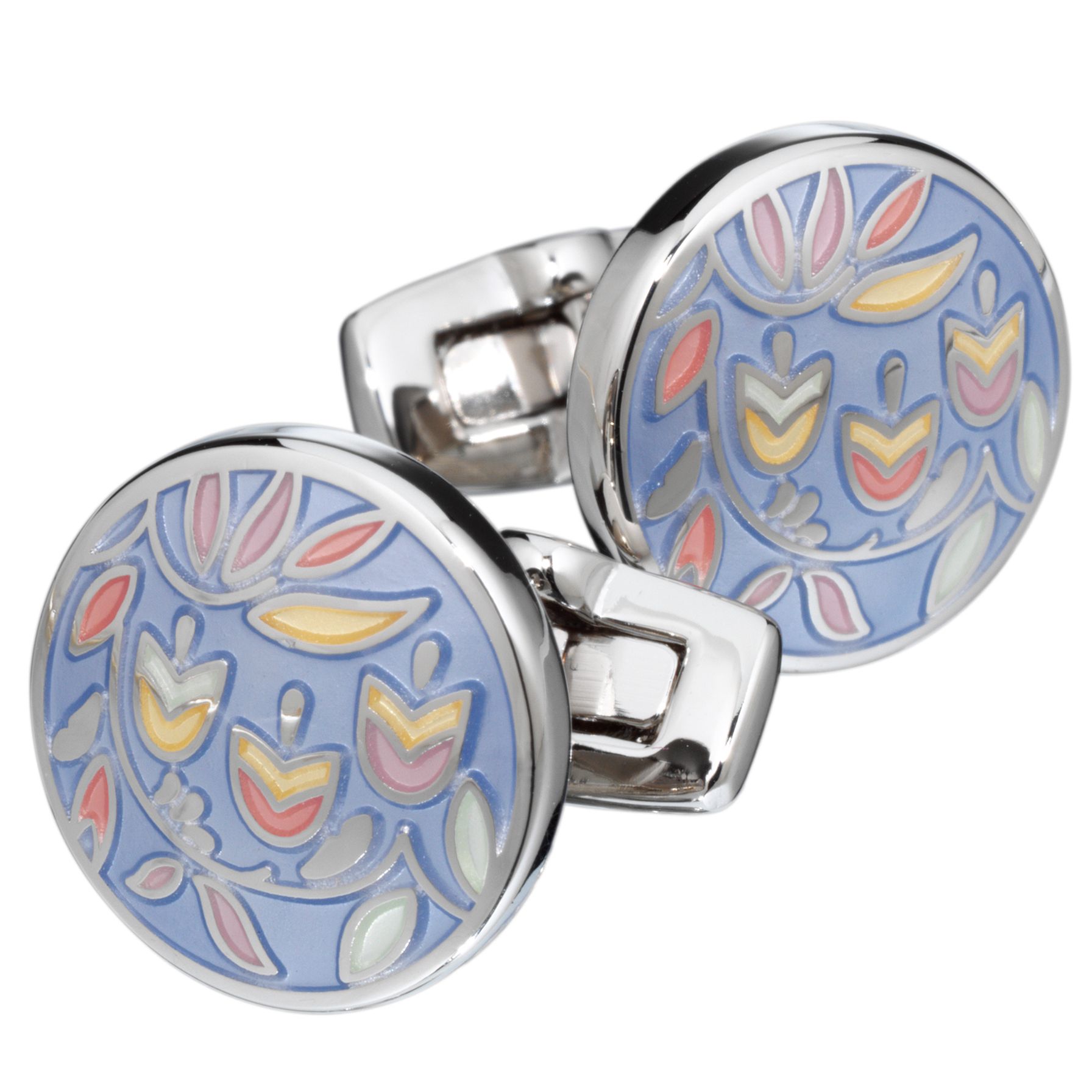 Duchamp Elysian Fields Cufflinks, Blue