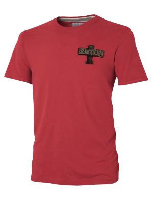 Sign Post T-Shirt, Rich Red
