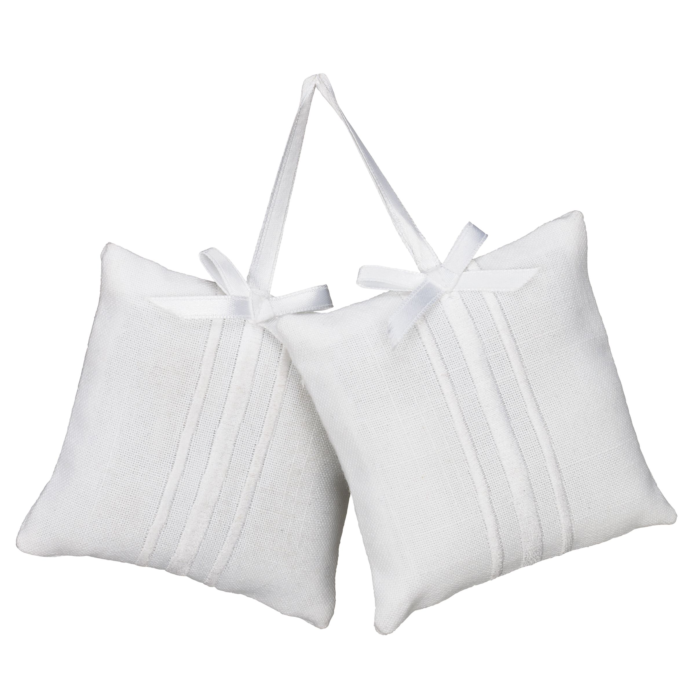 White Scented Wardrobe Sachets, Set