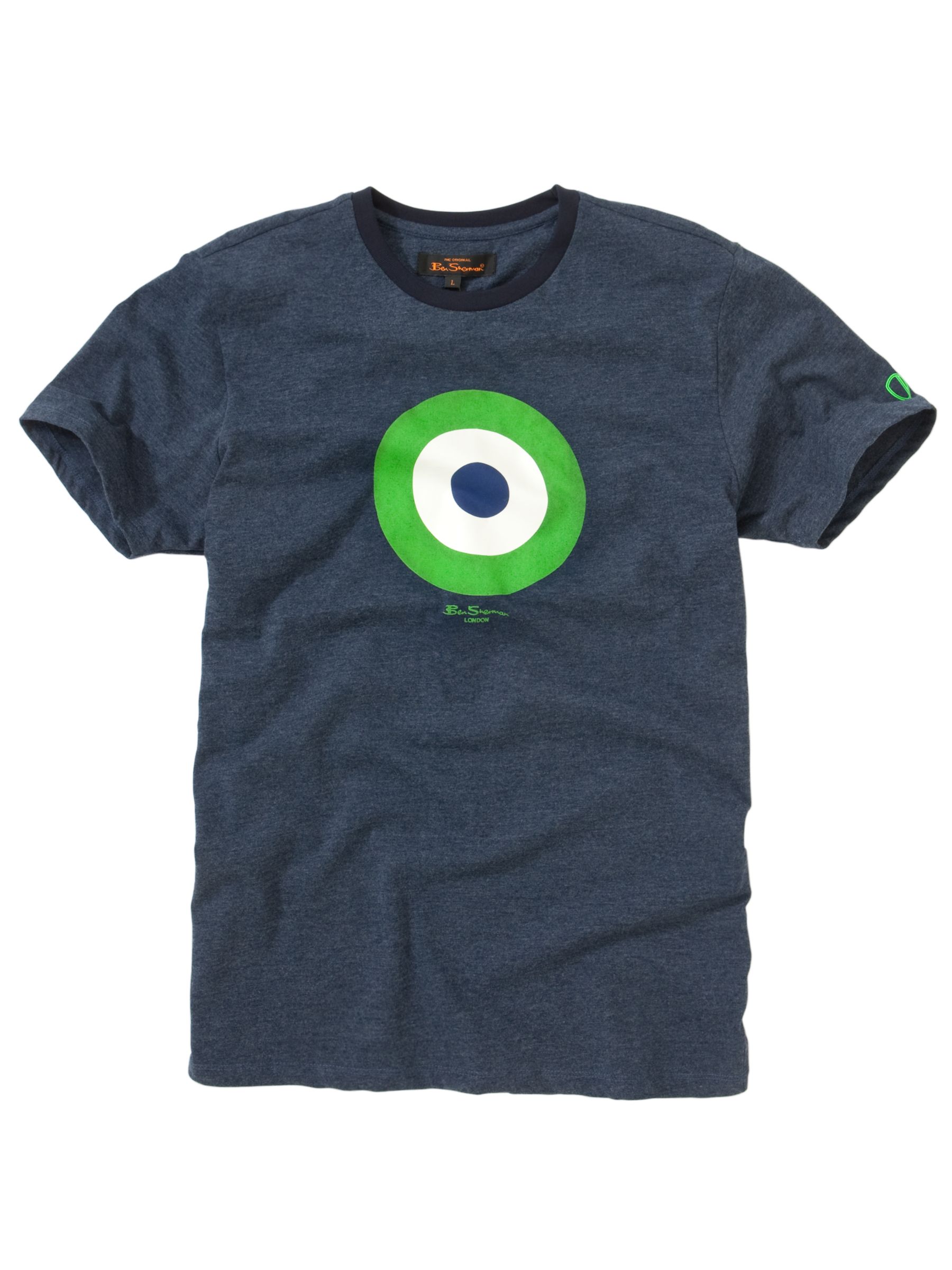 Throne Target Print T-Shirt, Navy