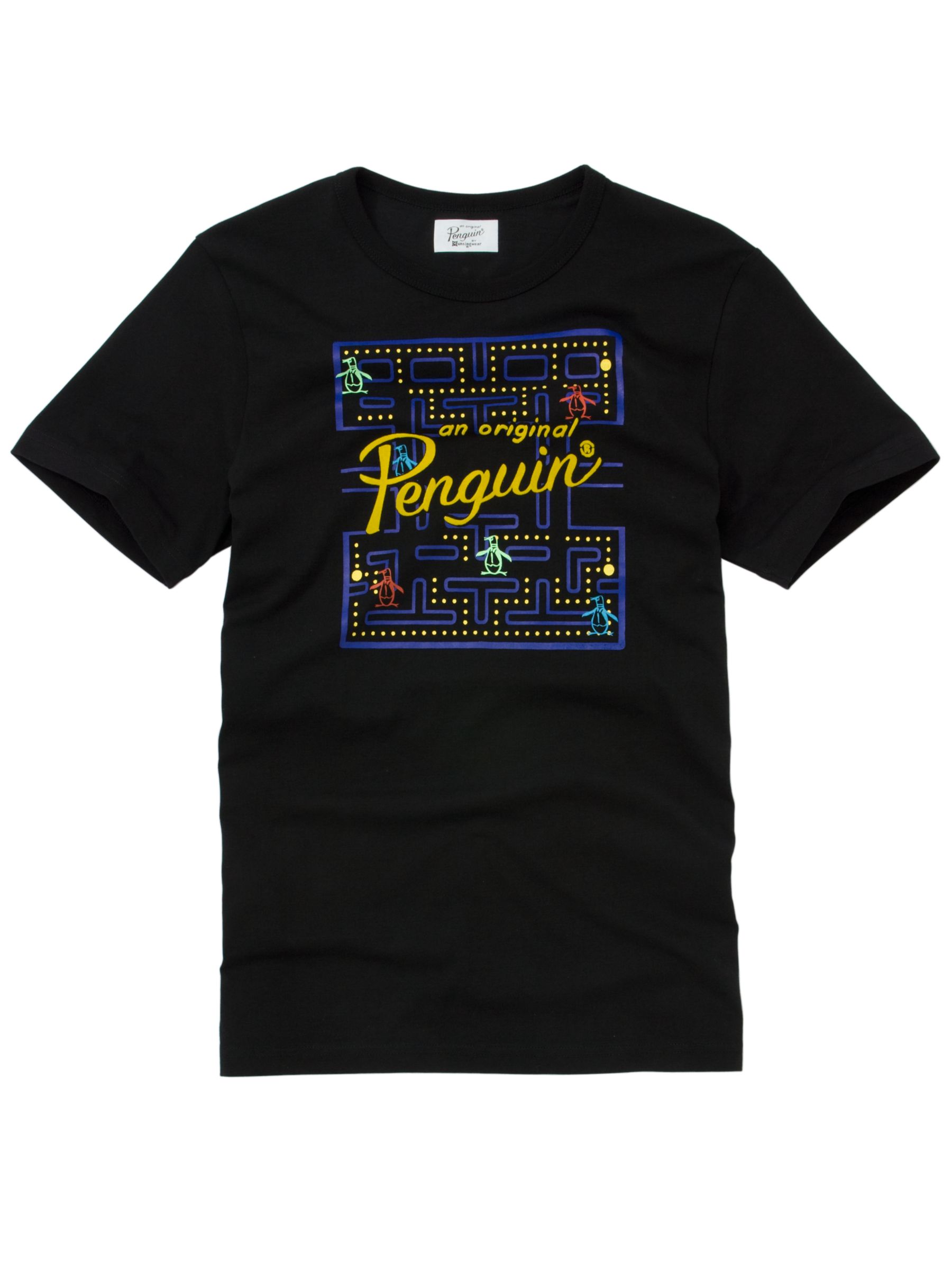 Original Penguin Packman T-Shirt, Black