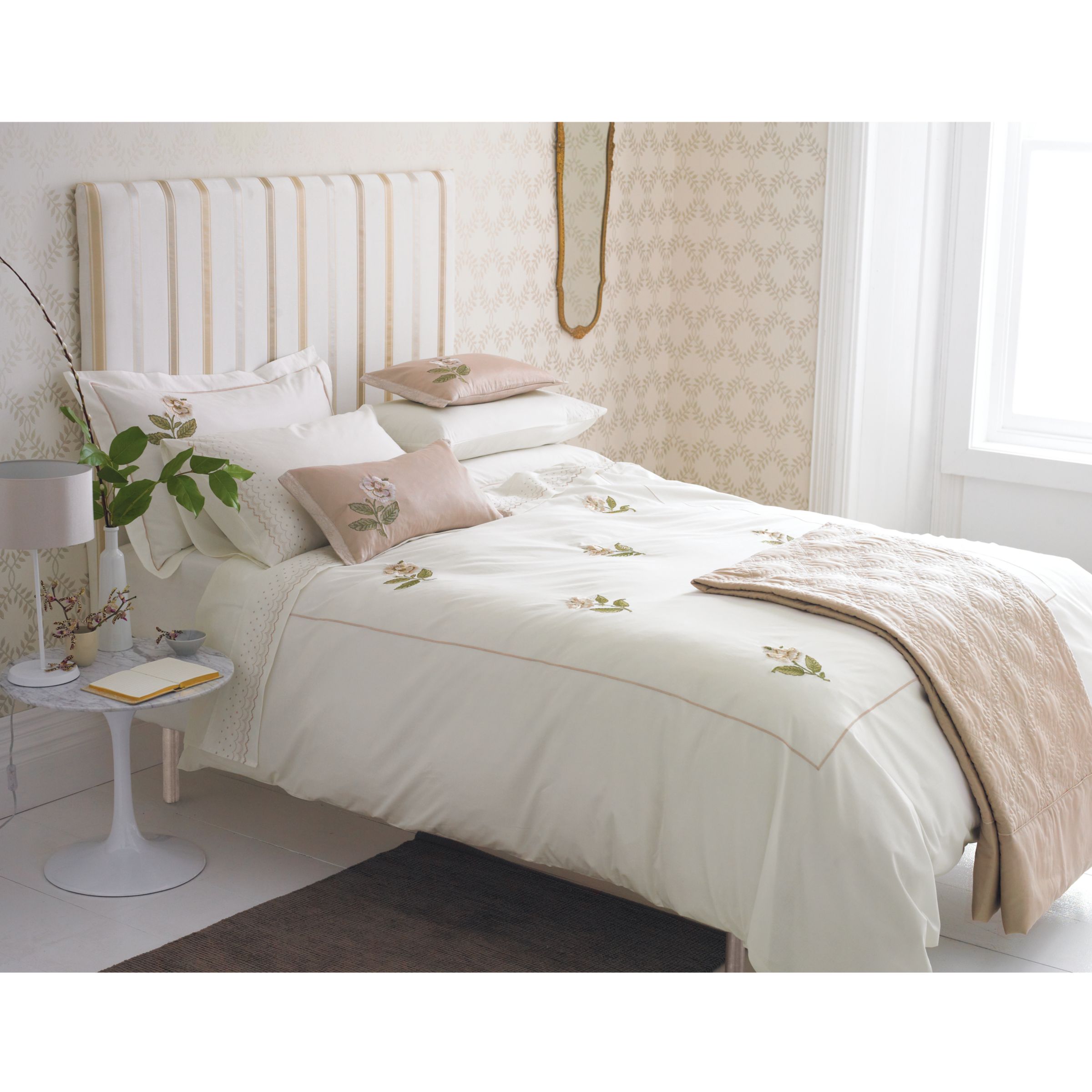 Emeline Duvet Cover, Natural