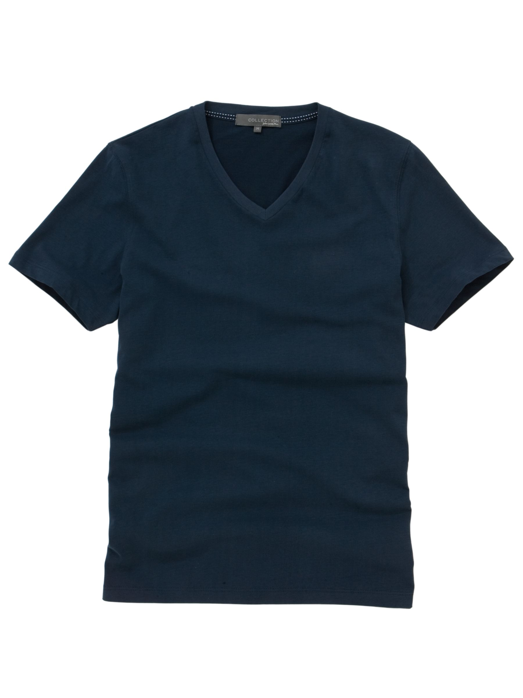 V-Neck T-Shirt, Navy