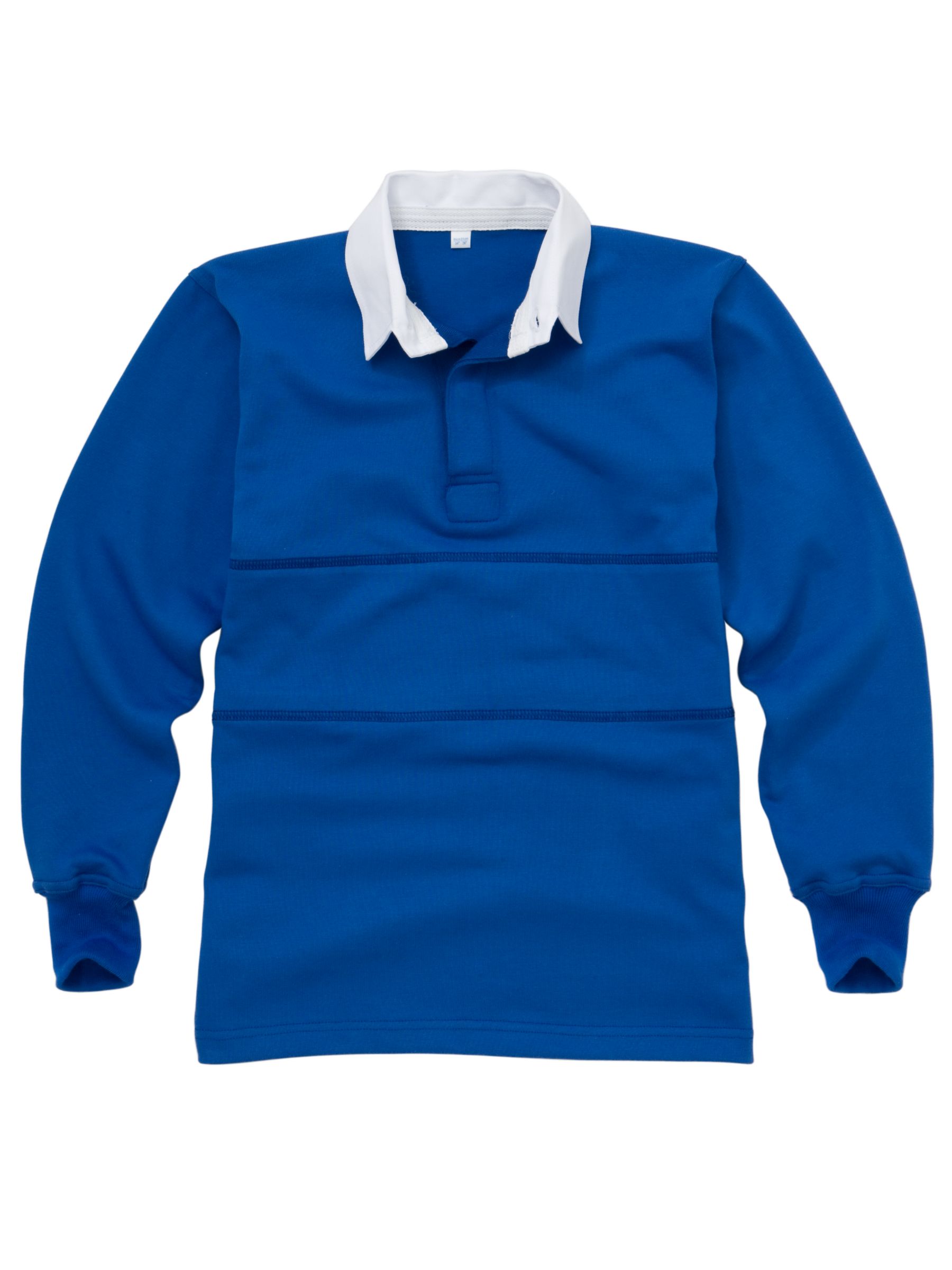 School Sports Rugby Shirt, Royal Blue
