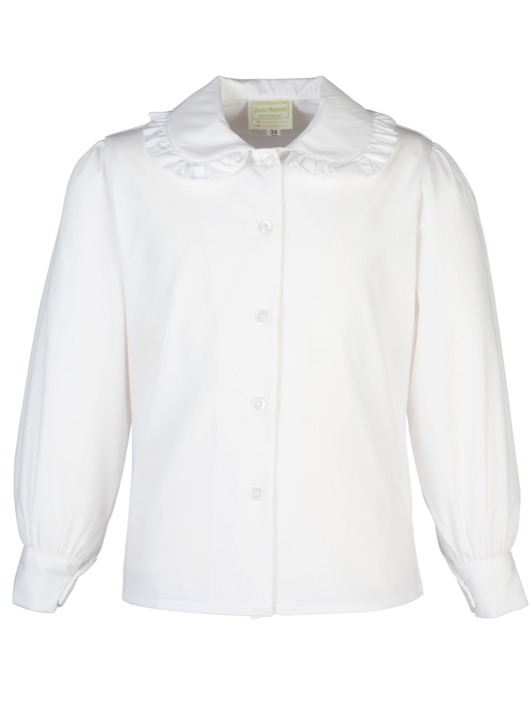 The Roche School Girls Blouse, White