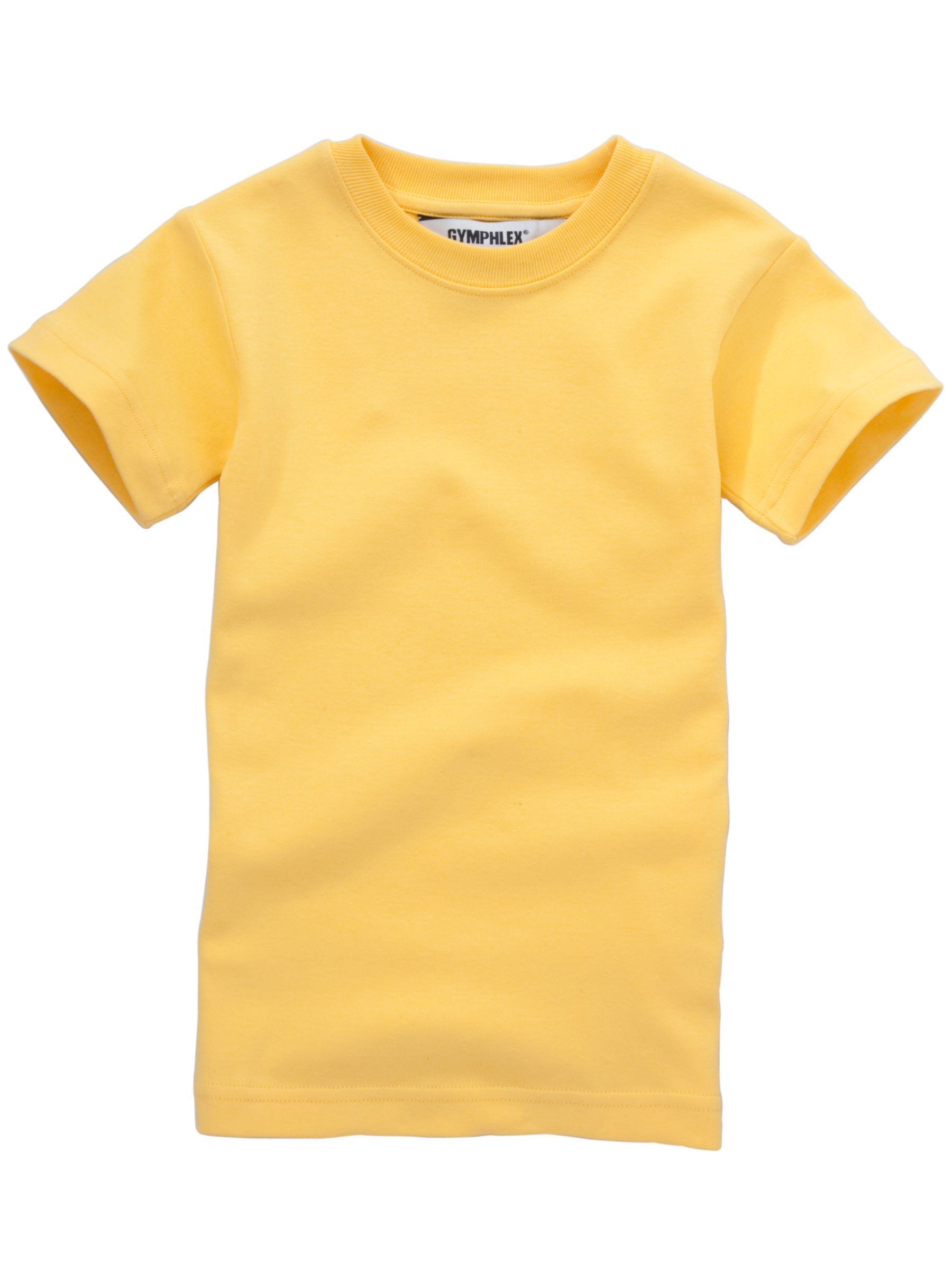 School Unisex Sports T-Shirt, Yellow