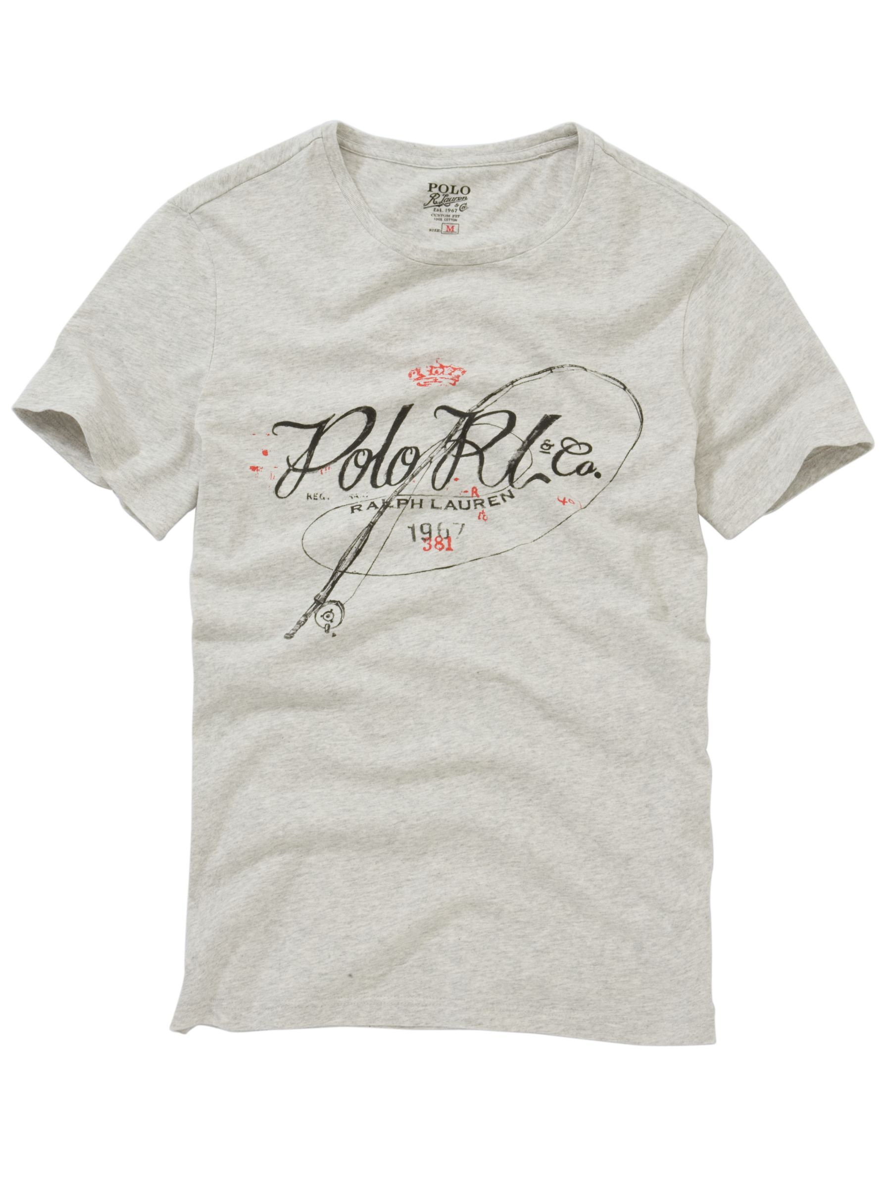 Polo Ralph Lauren Custom Fit Logo T-Shirt, Light