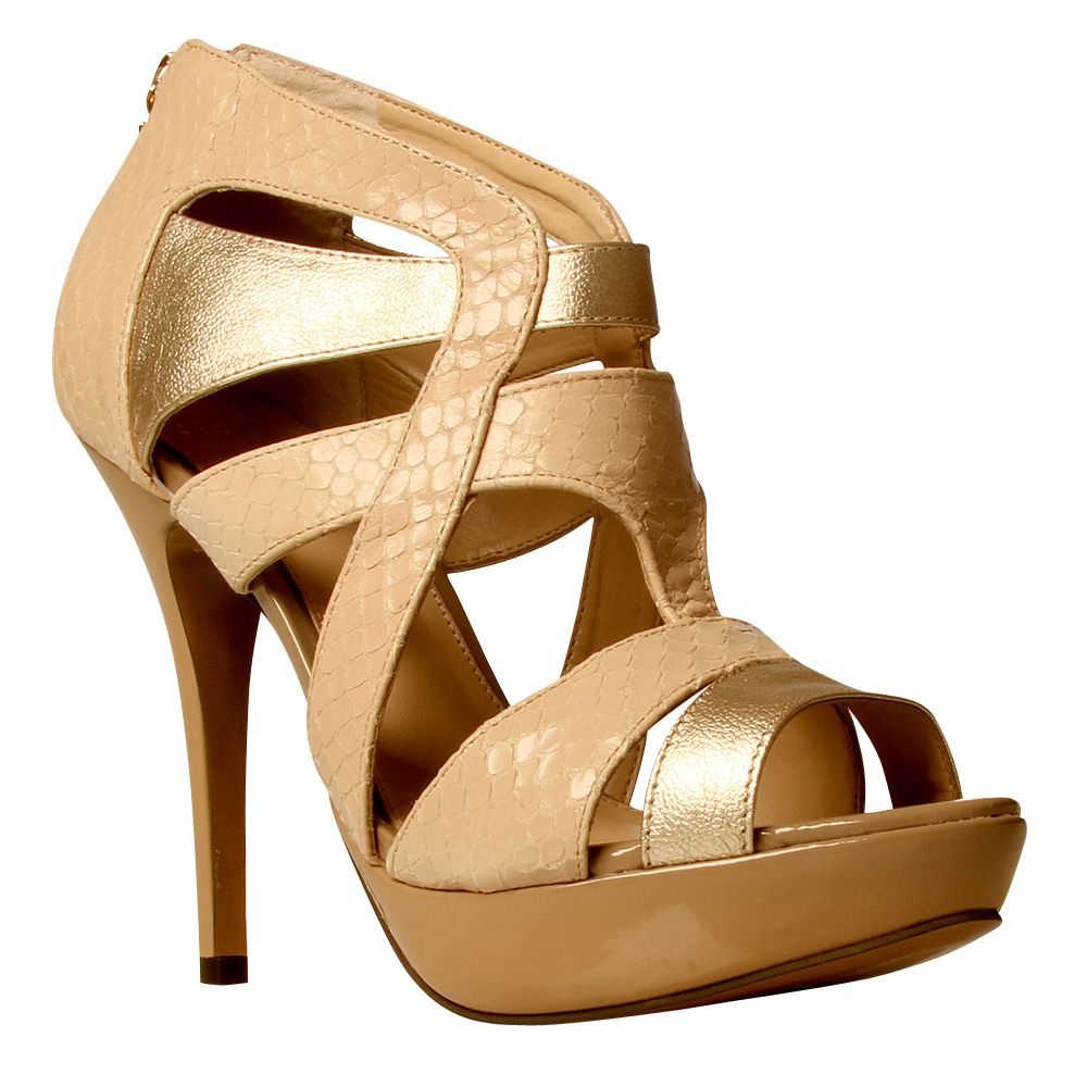 Carvela Android Platform Sandals, Nude