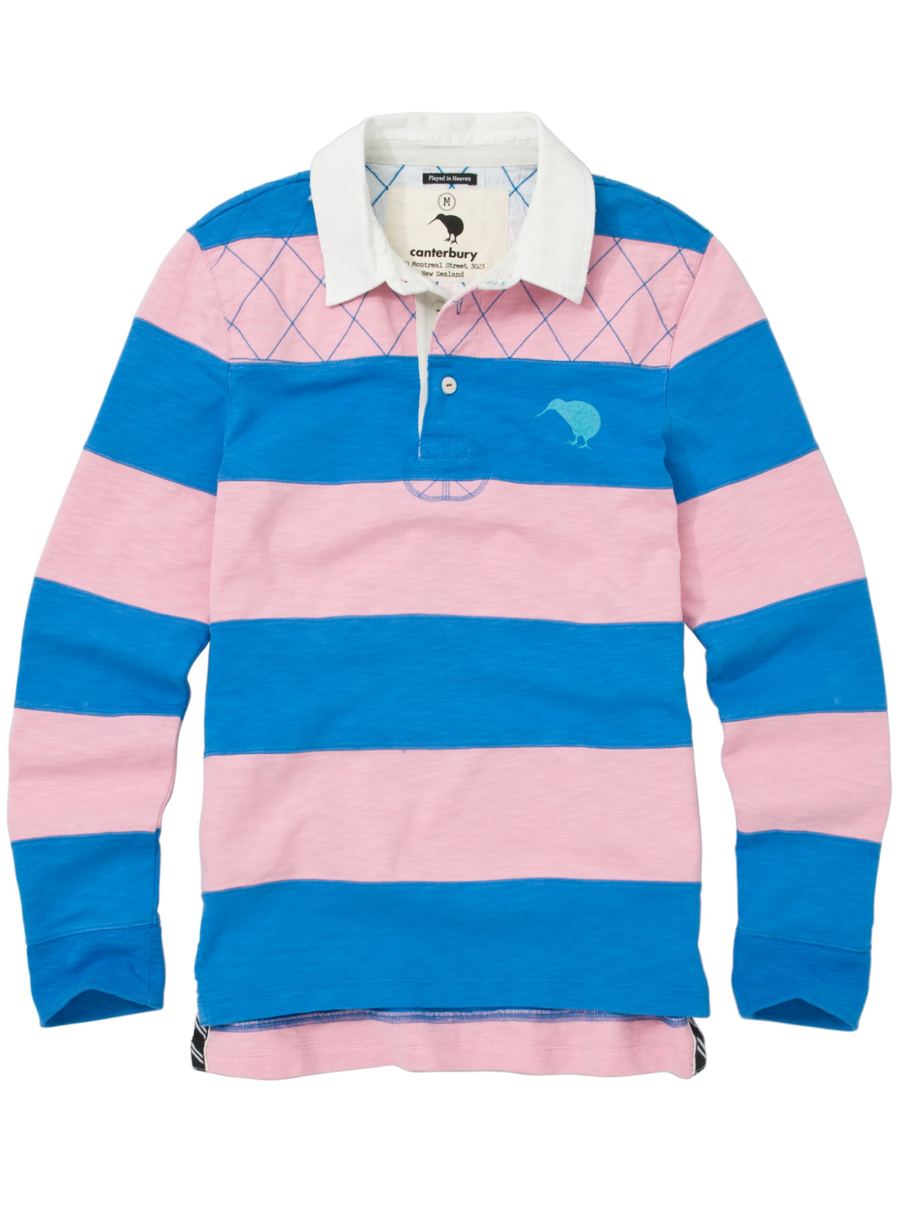 Canterbury Auckland Block Stripe Rugby Shirt,