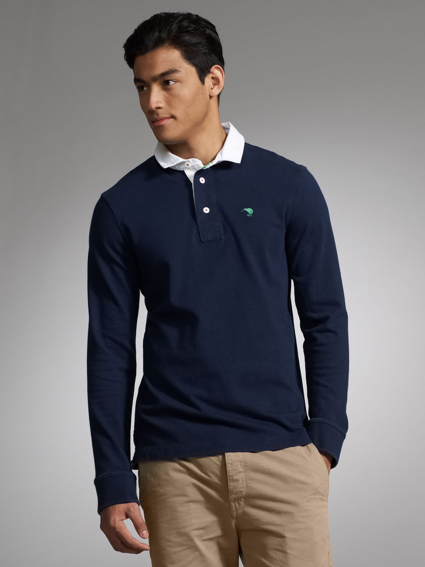 Waihi Classic Rugby Shirt, Navy