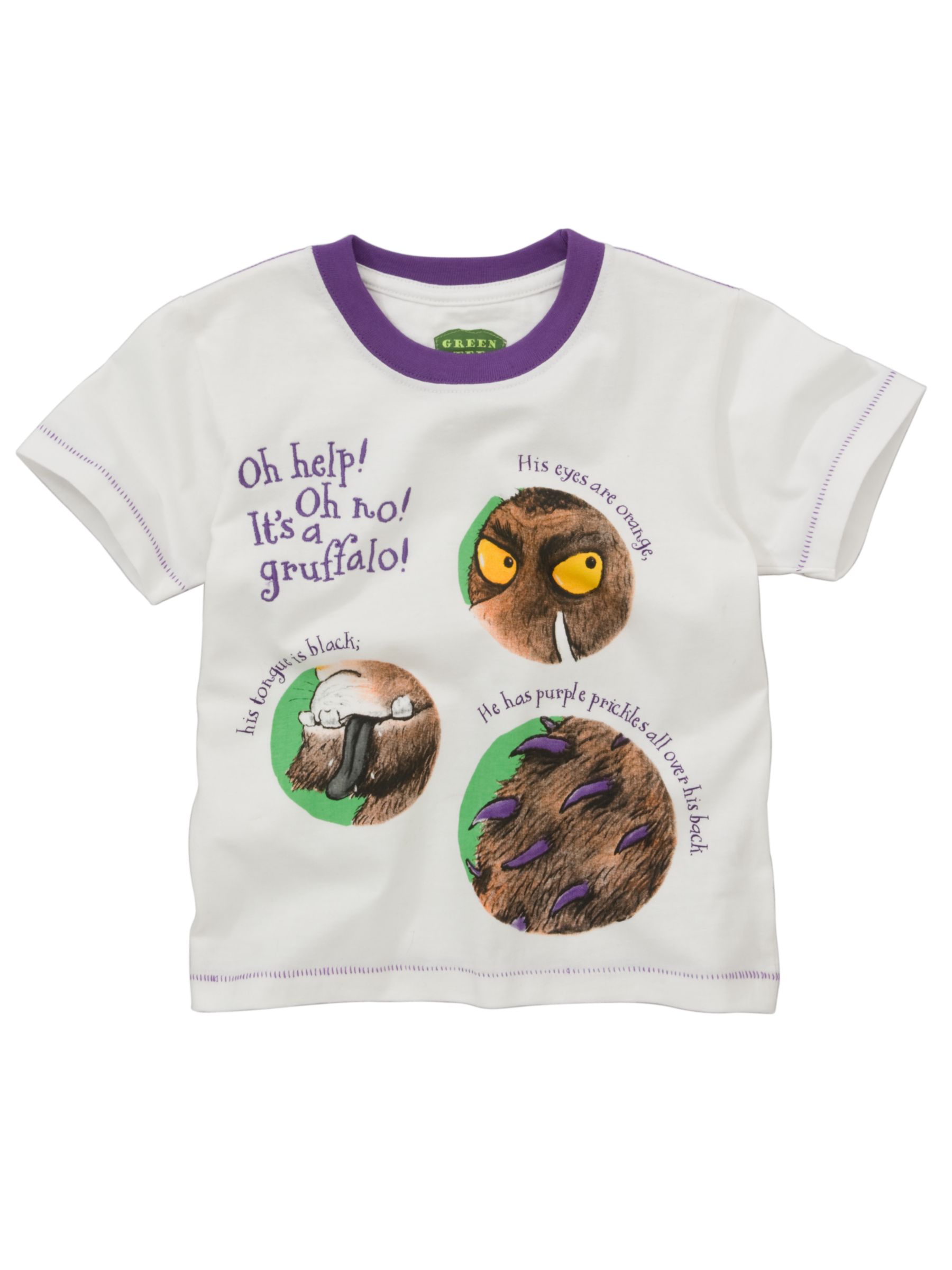 The Gruffalo Print T-Shirt, White