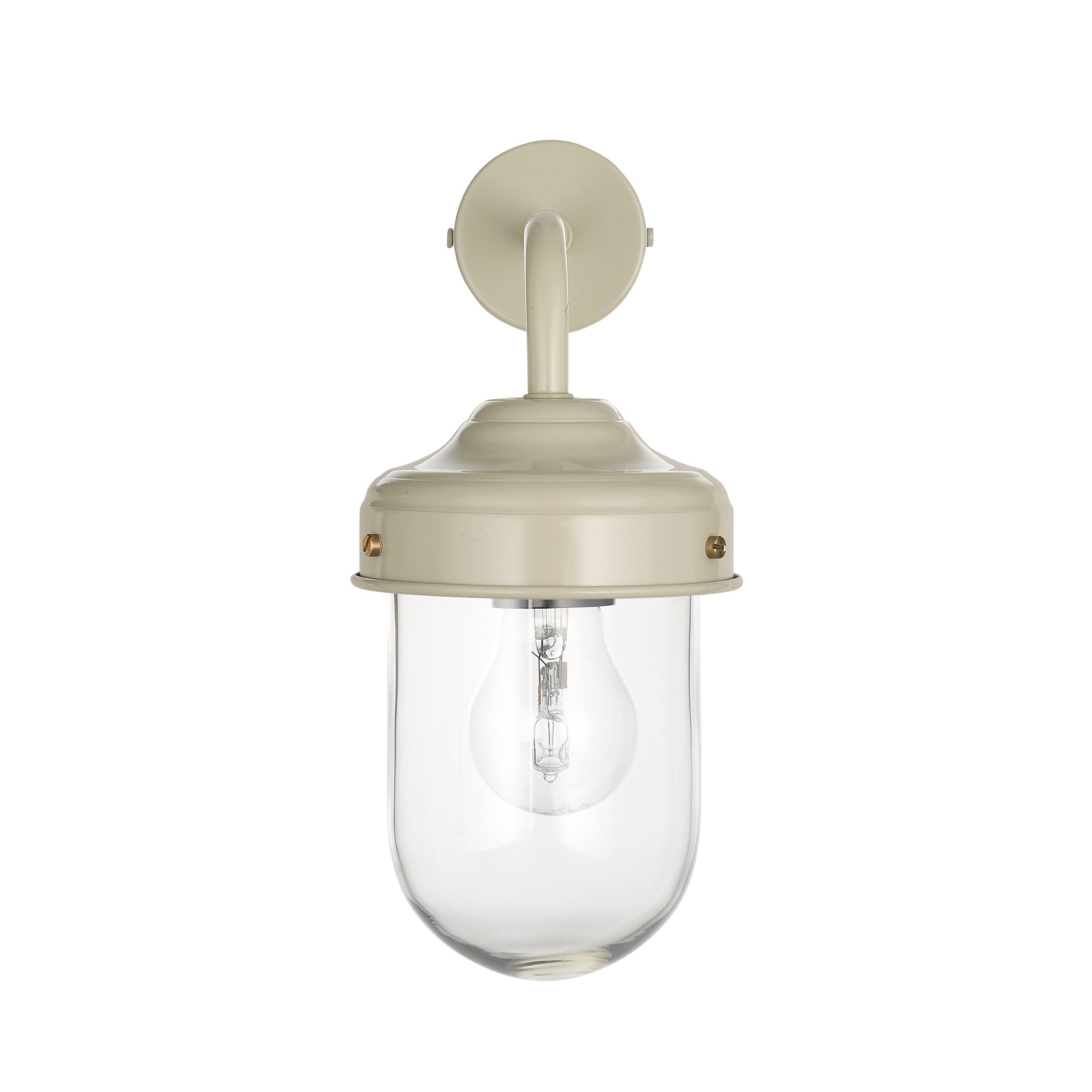 Garden Trading Company Outdoor Barn Lamp, Clay