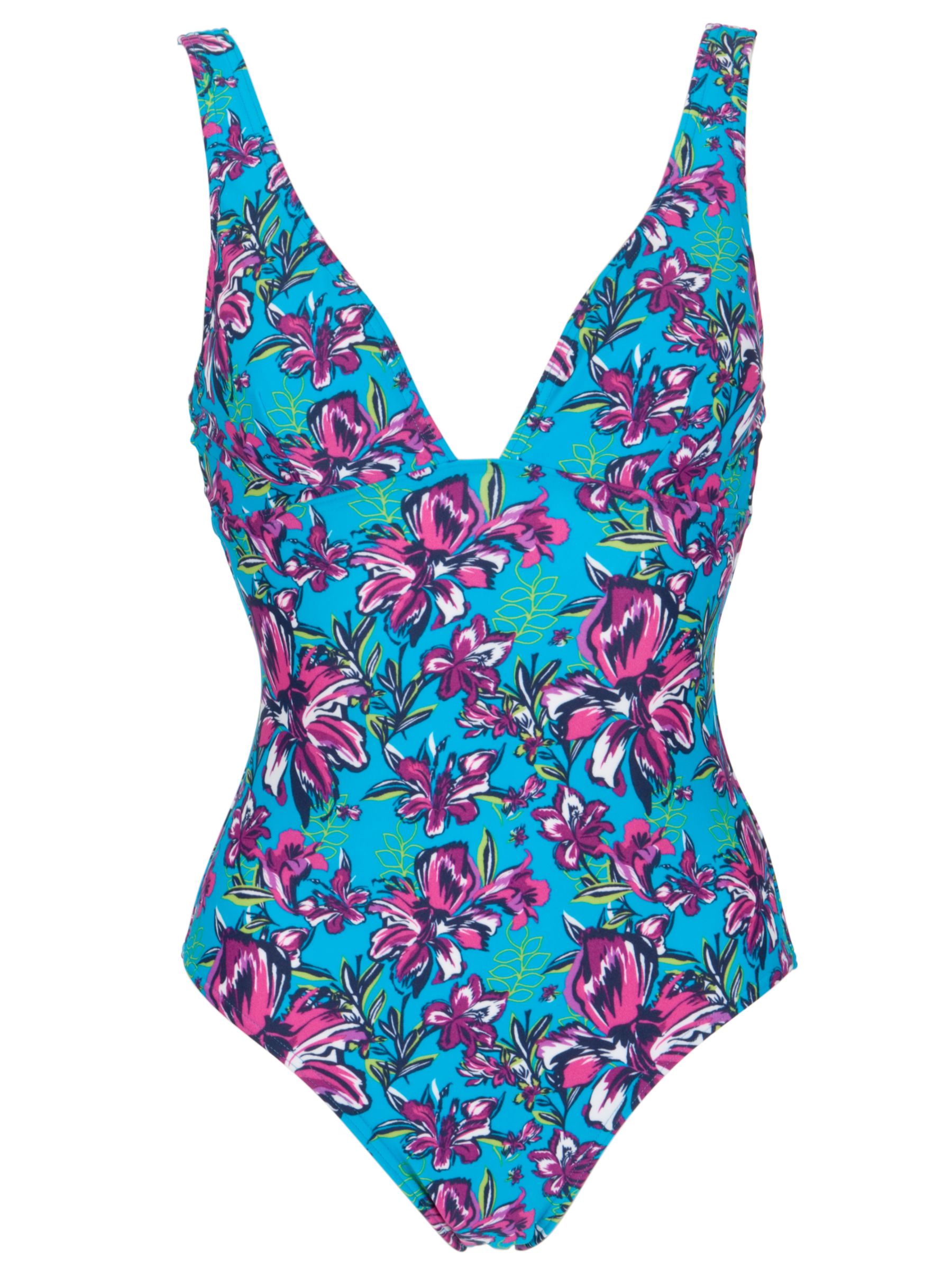 John Lewis Women Amazon Floral Swimsuit, Multi