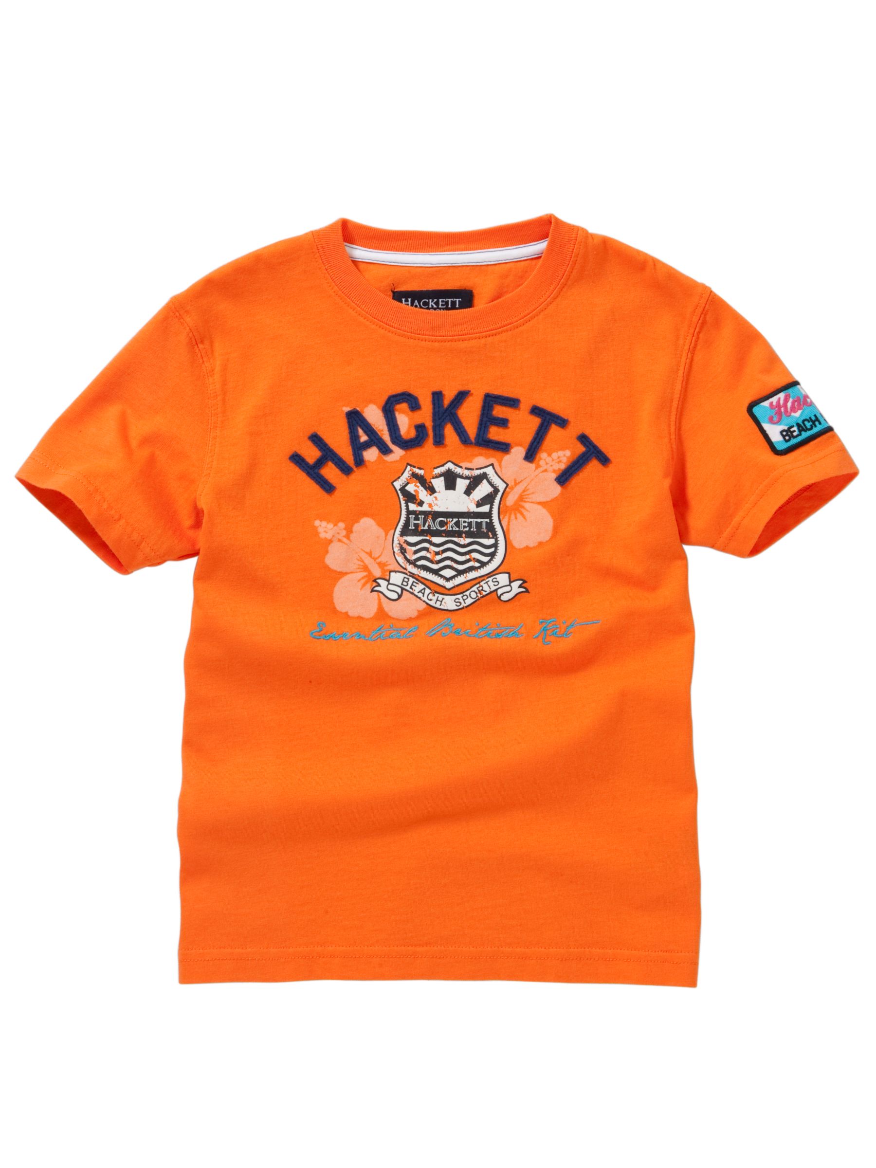 Hackett London Beach T-Shirt, Orange