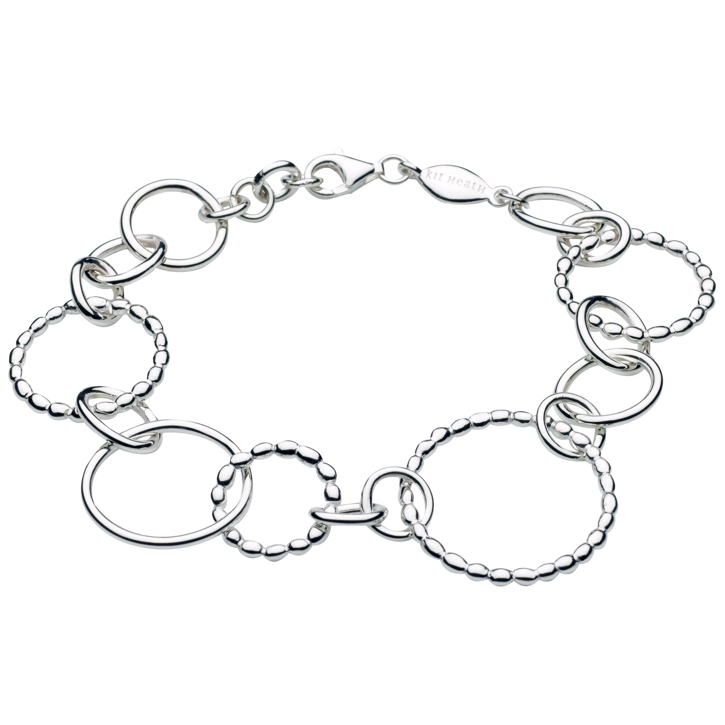 Kit Heath Sterling Silver Micro Pebble Bracelet