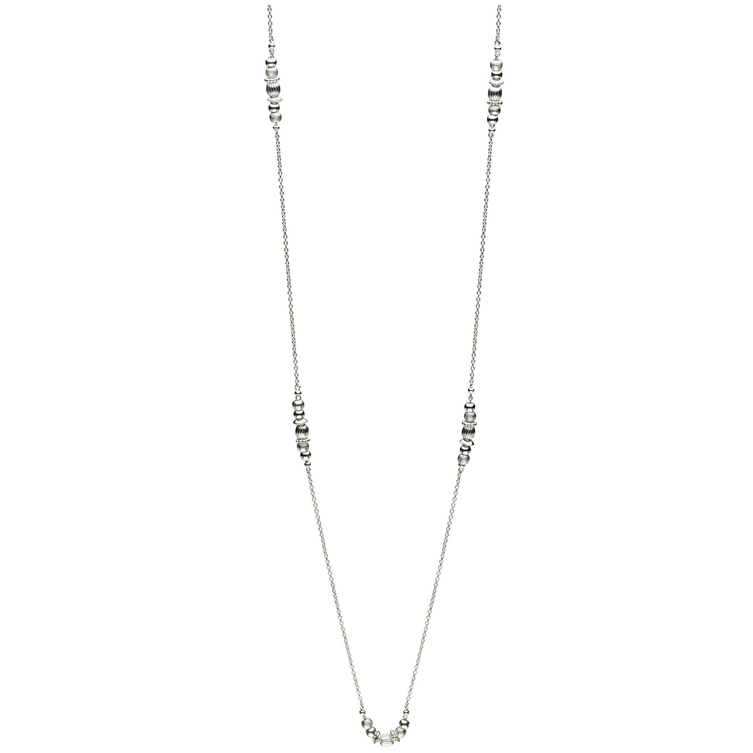 Kit Heath Long Length Sterling Silver Mini Beads
