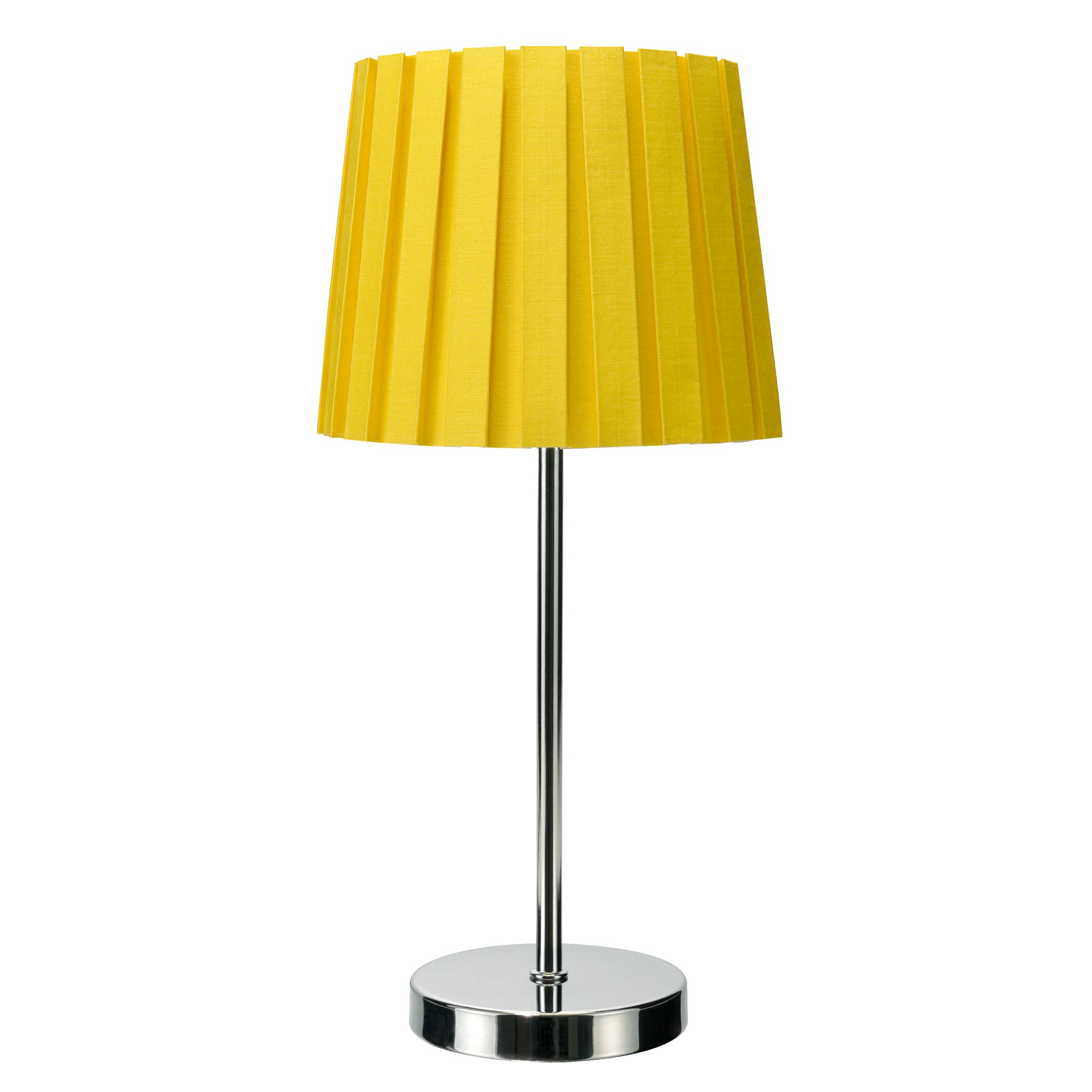 John Lewis Sunita Table Lamp, Yellow