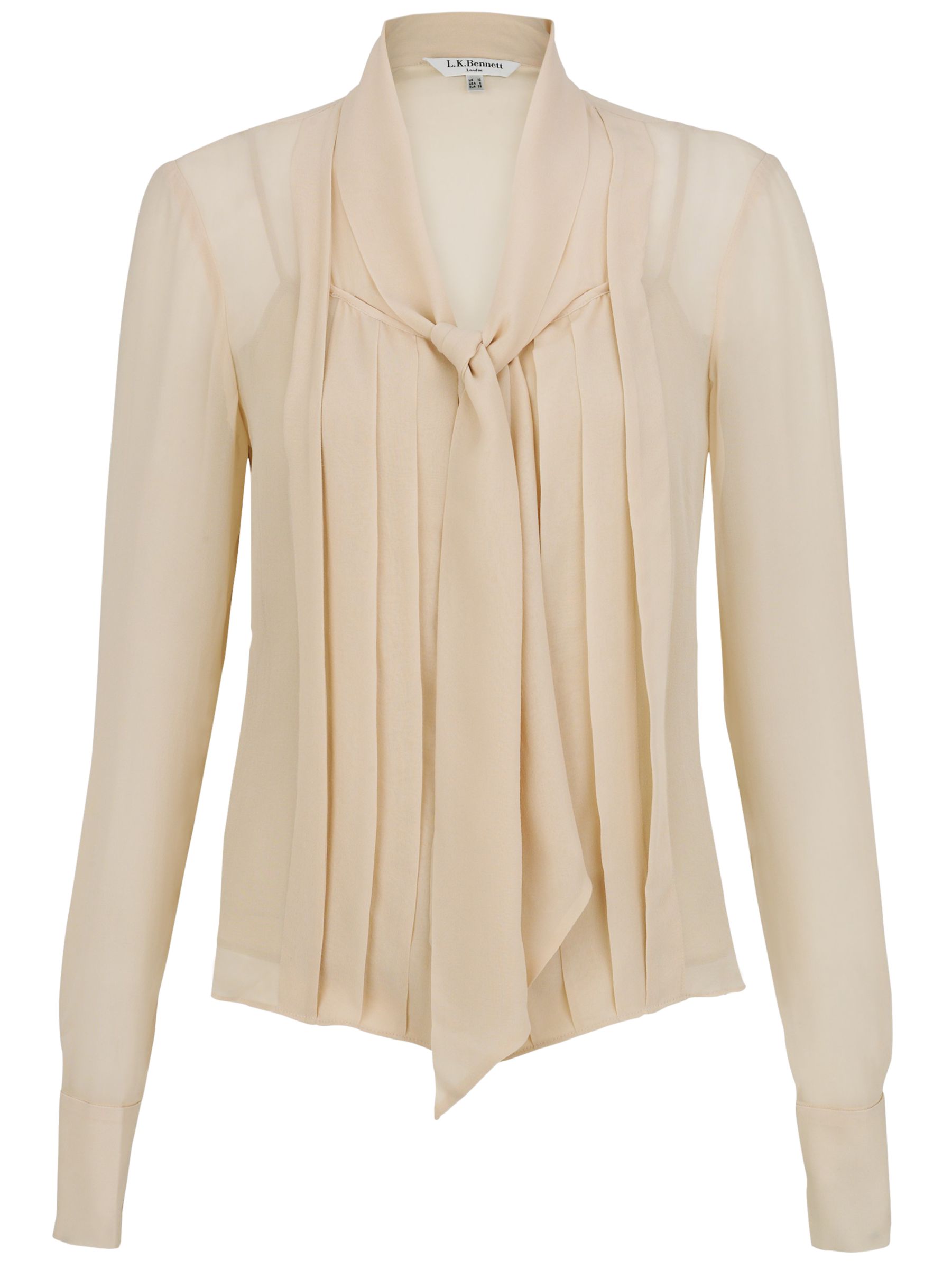 L.K. Bennett Rose Blouse, Cream