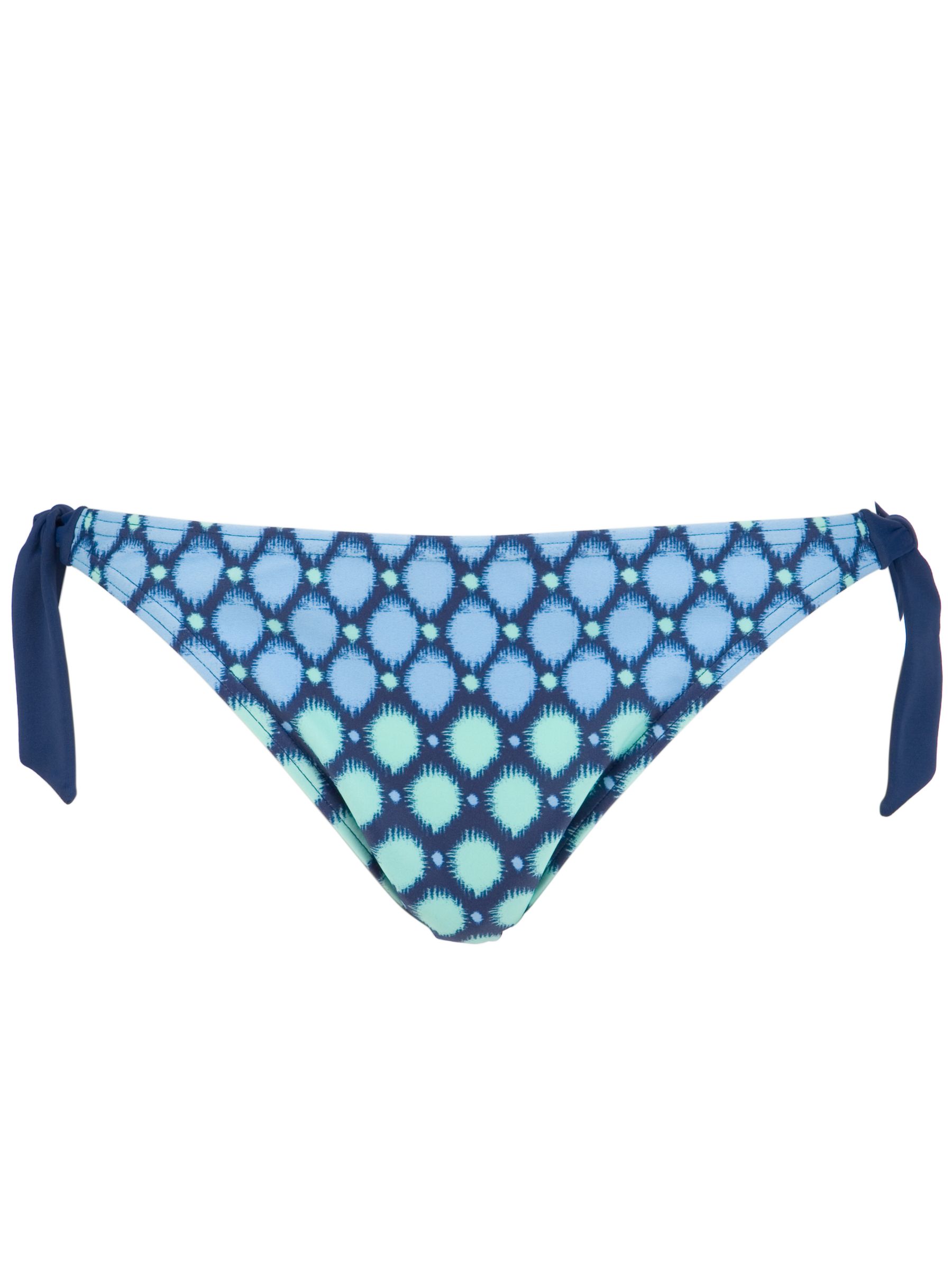 John Lewis Women Portofino Tie Side Bikini Briefs, Blue
