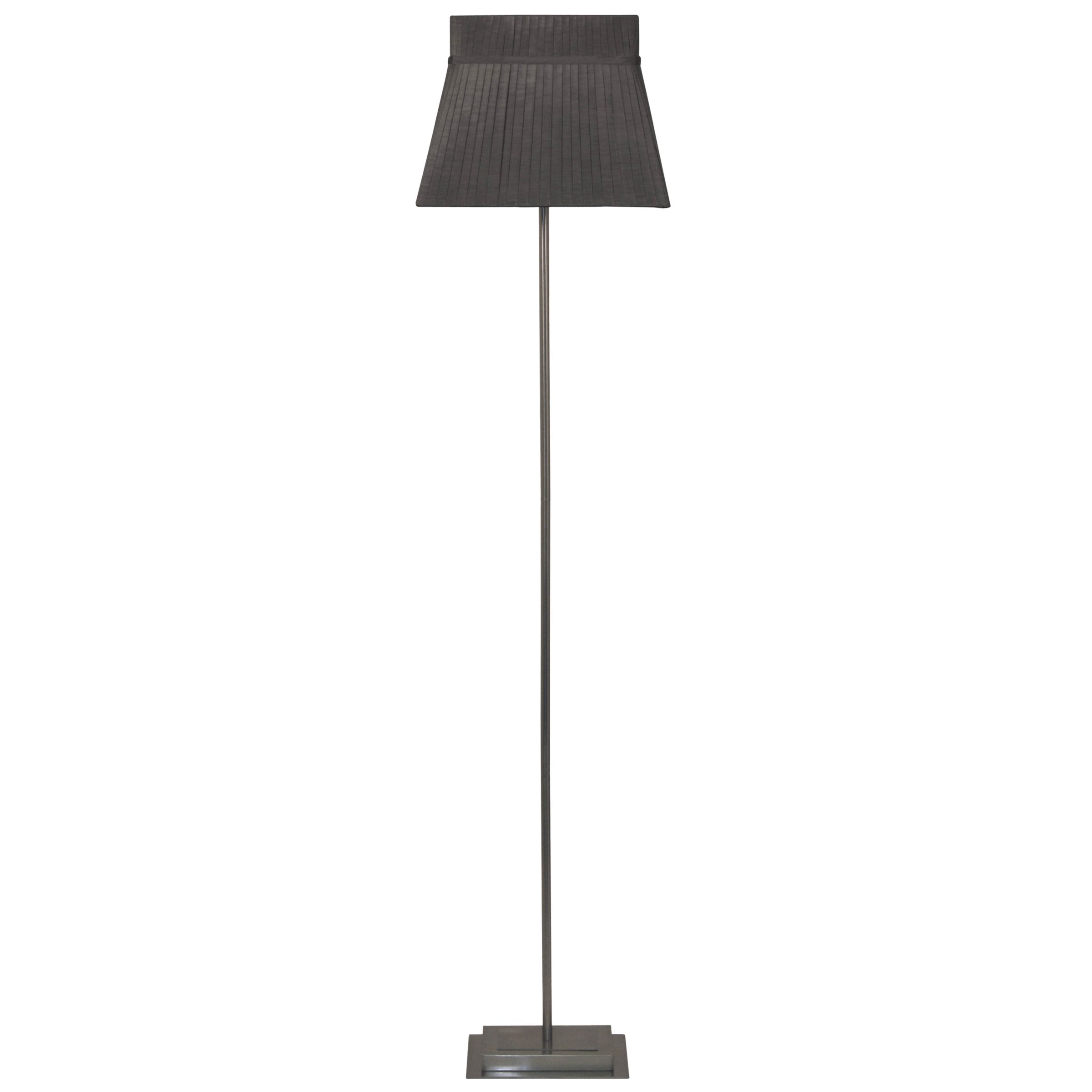 John Lewis Audrey Square Shade Floor Lamp, Black