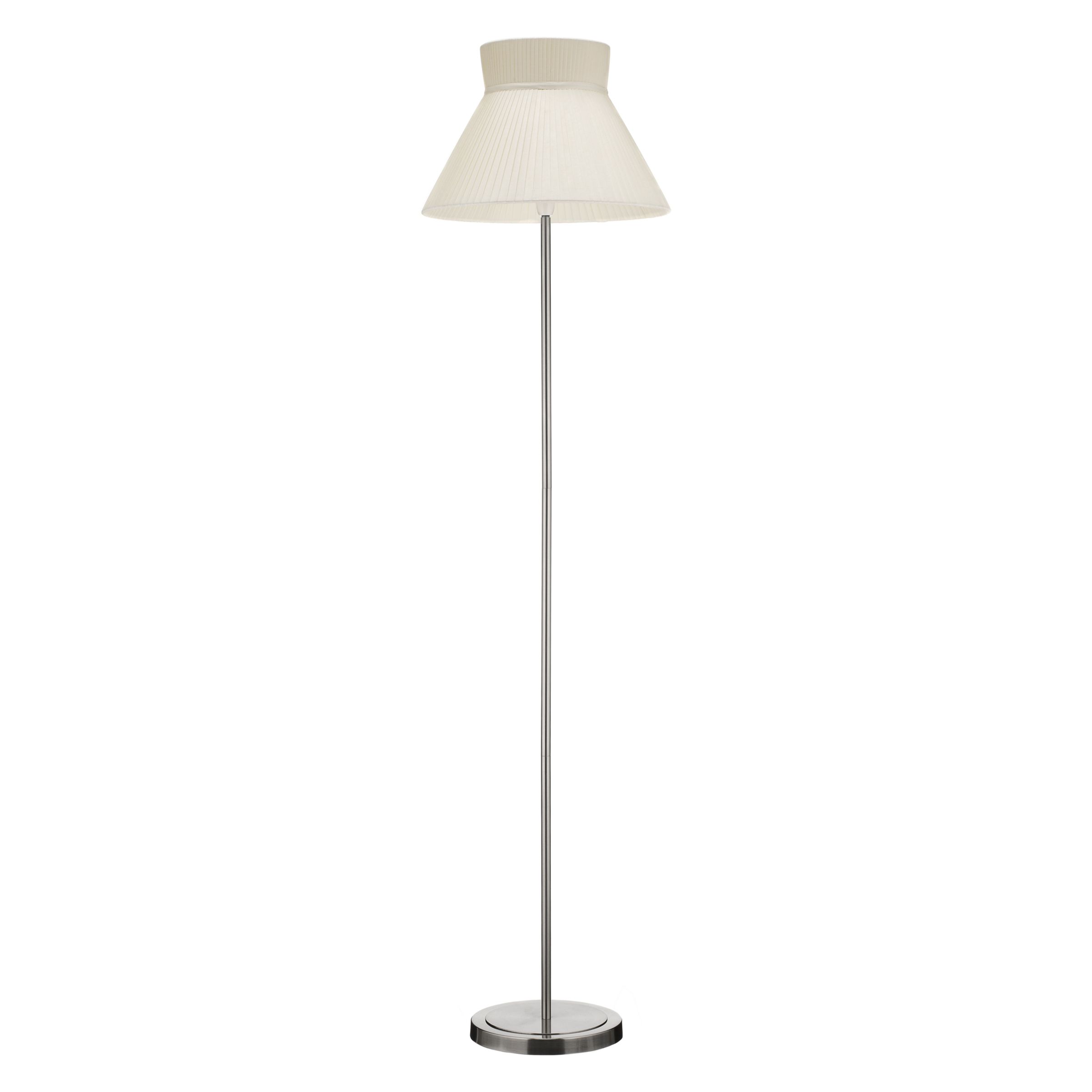 Audrey Hat Shade Floor Lamp, Ivory