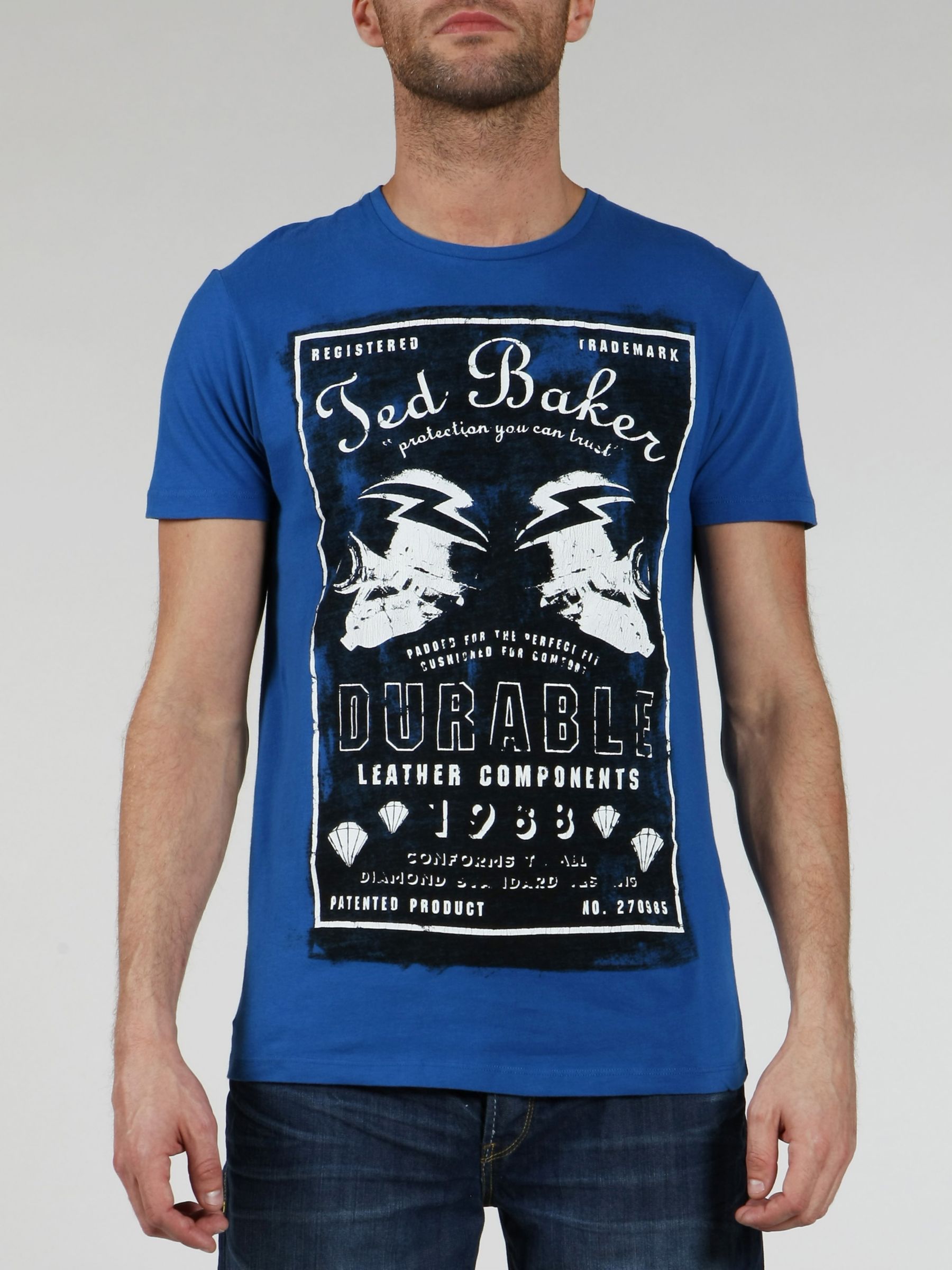 Short-Sleeve Graphic T-Shirt, Blue