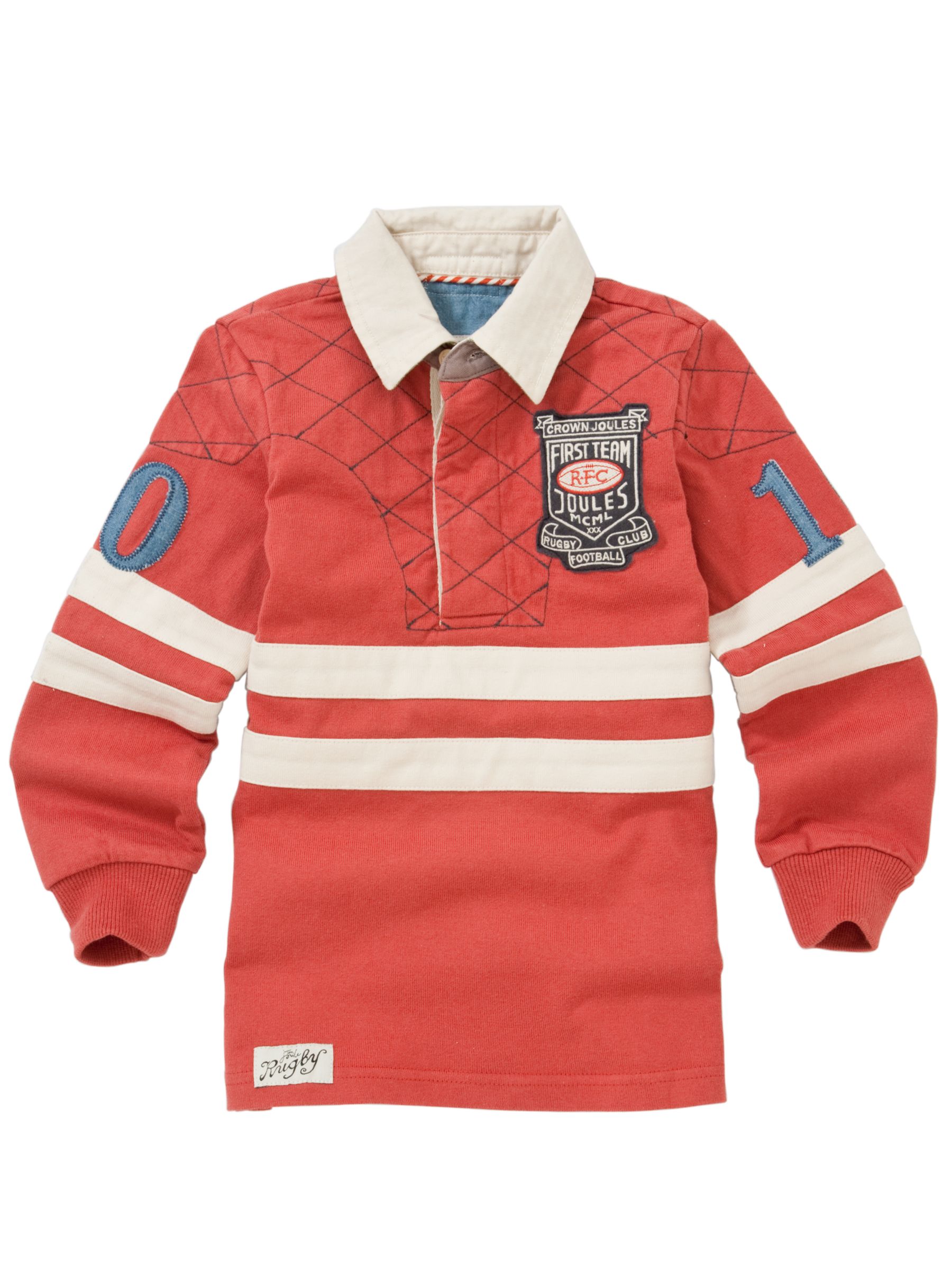 Little Joules Morris Vintage Style Rugby Shirt,