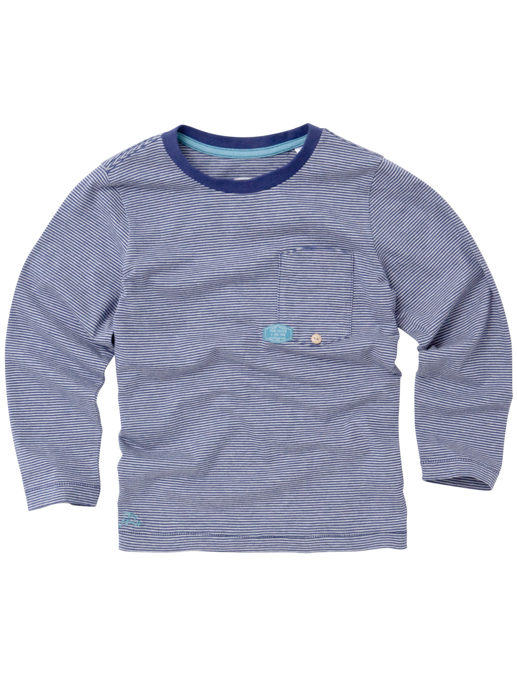 Keaton Long Sleeve T-Shirt, Navy