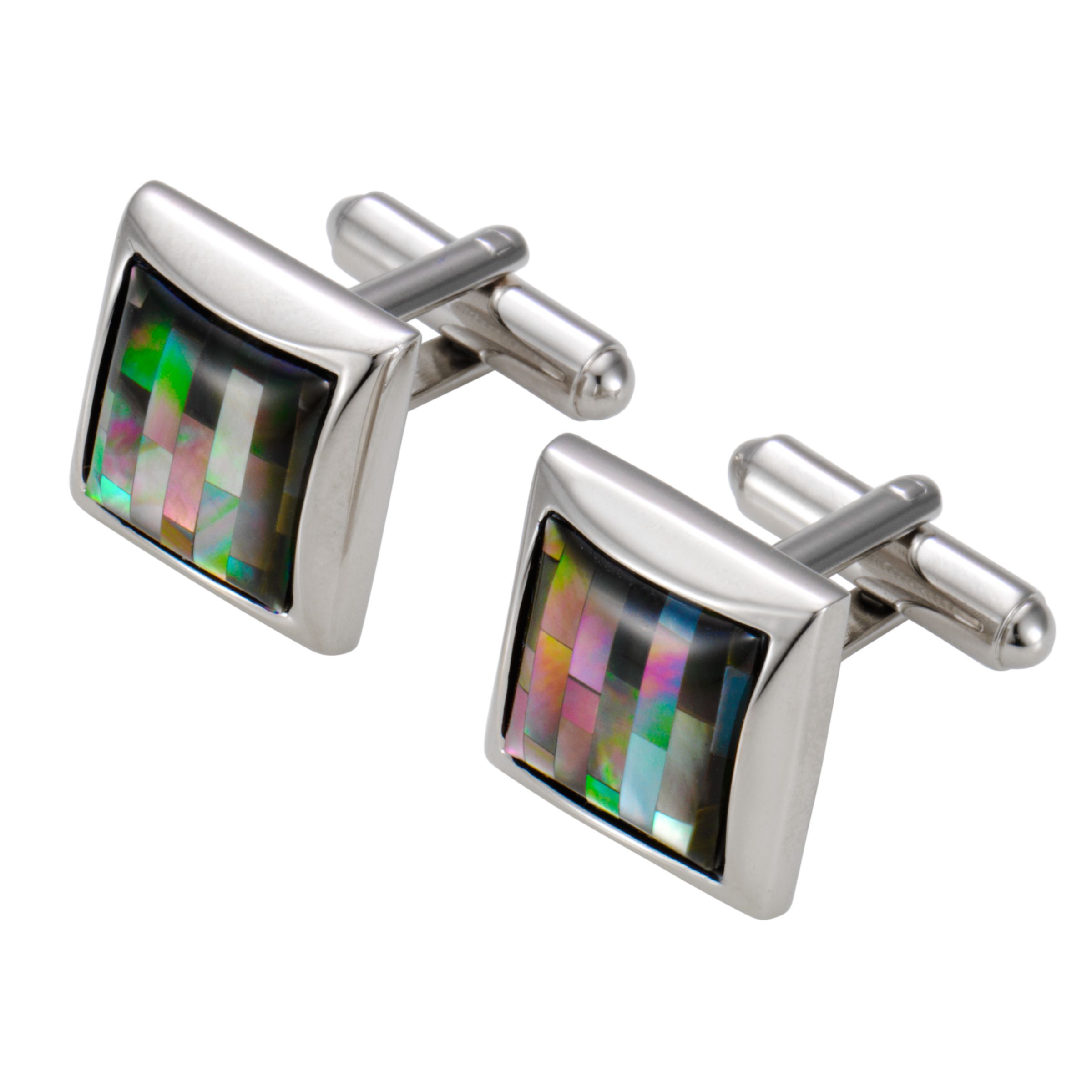 Simon Carter Mop Pavement Cufflinks, Grey