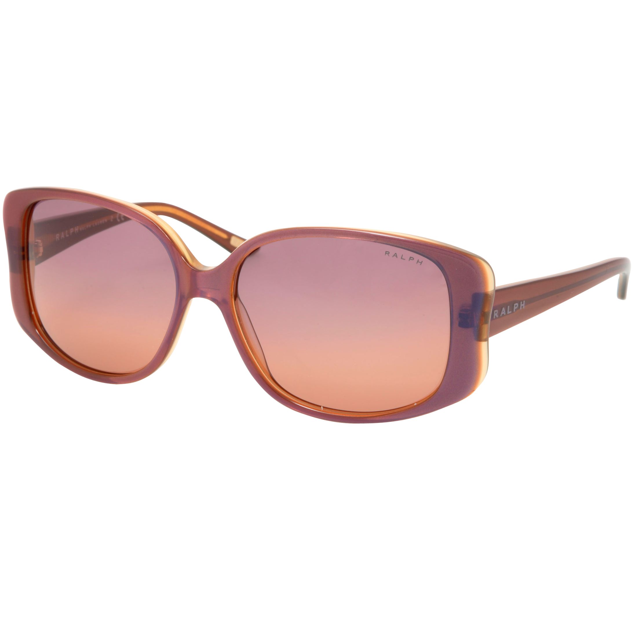 Ralph by Ralph Lauren Women&39s Small Butterfly Sunglasses LavenderGold