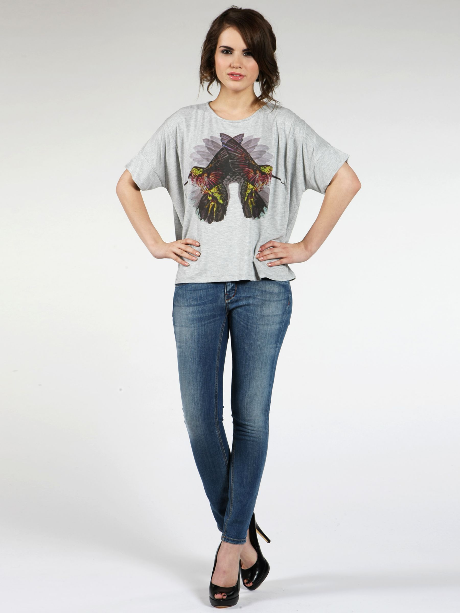 Turkana Hummingbird Print T-Shirt,