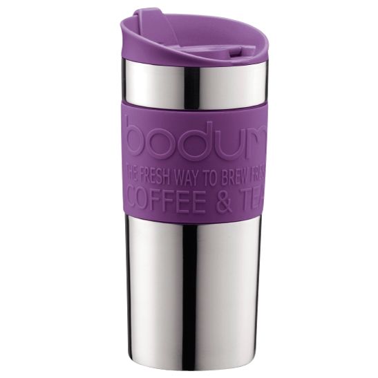 Bodum Travel Mug, 0.35L, Purple