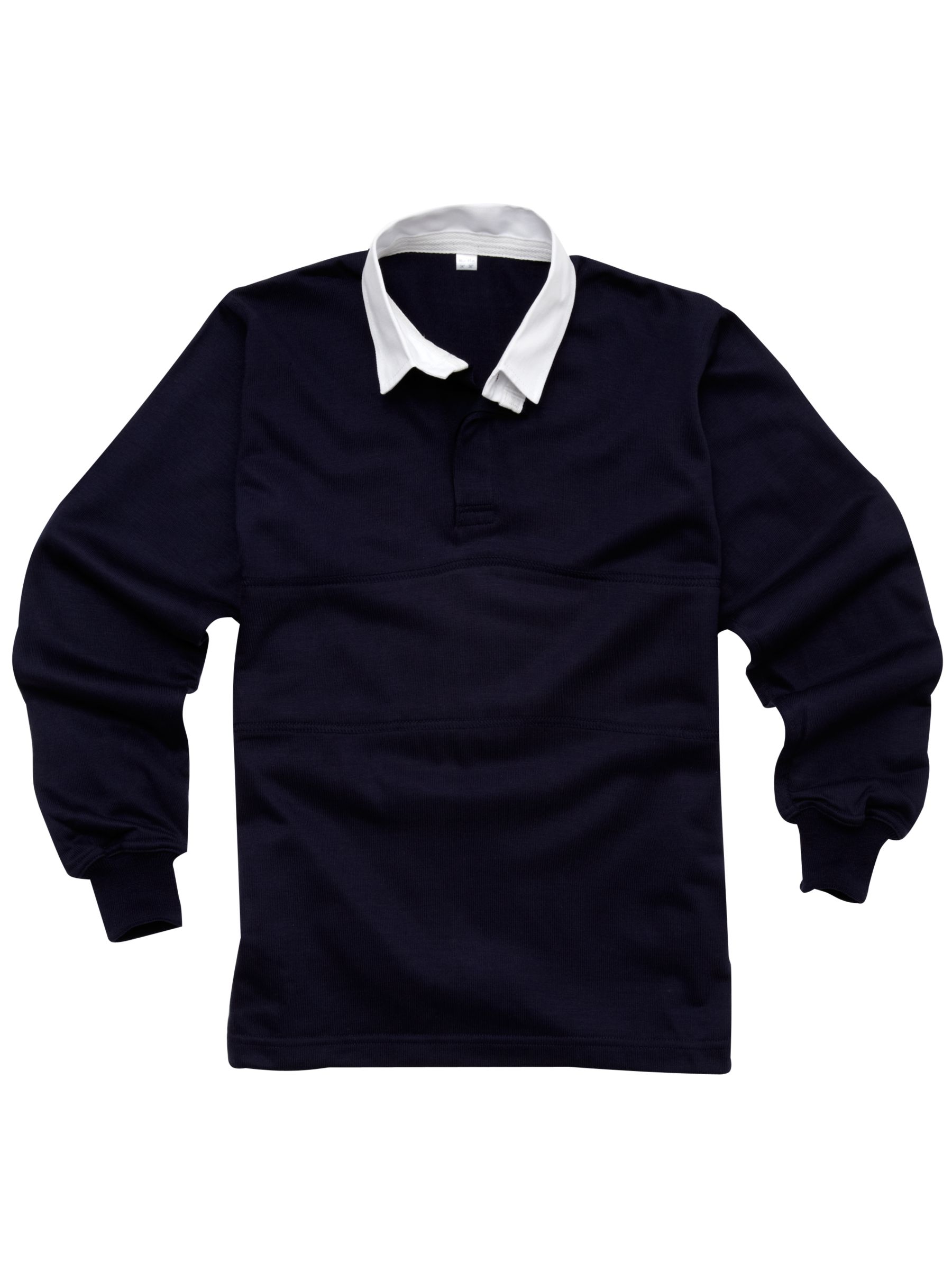 School Boys Rugby Shirt, Navy/Yellow