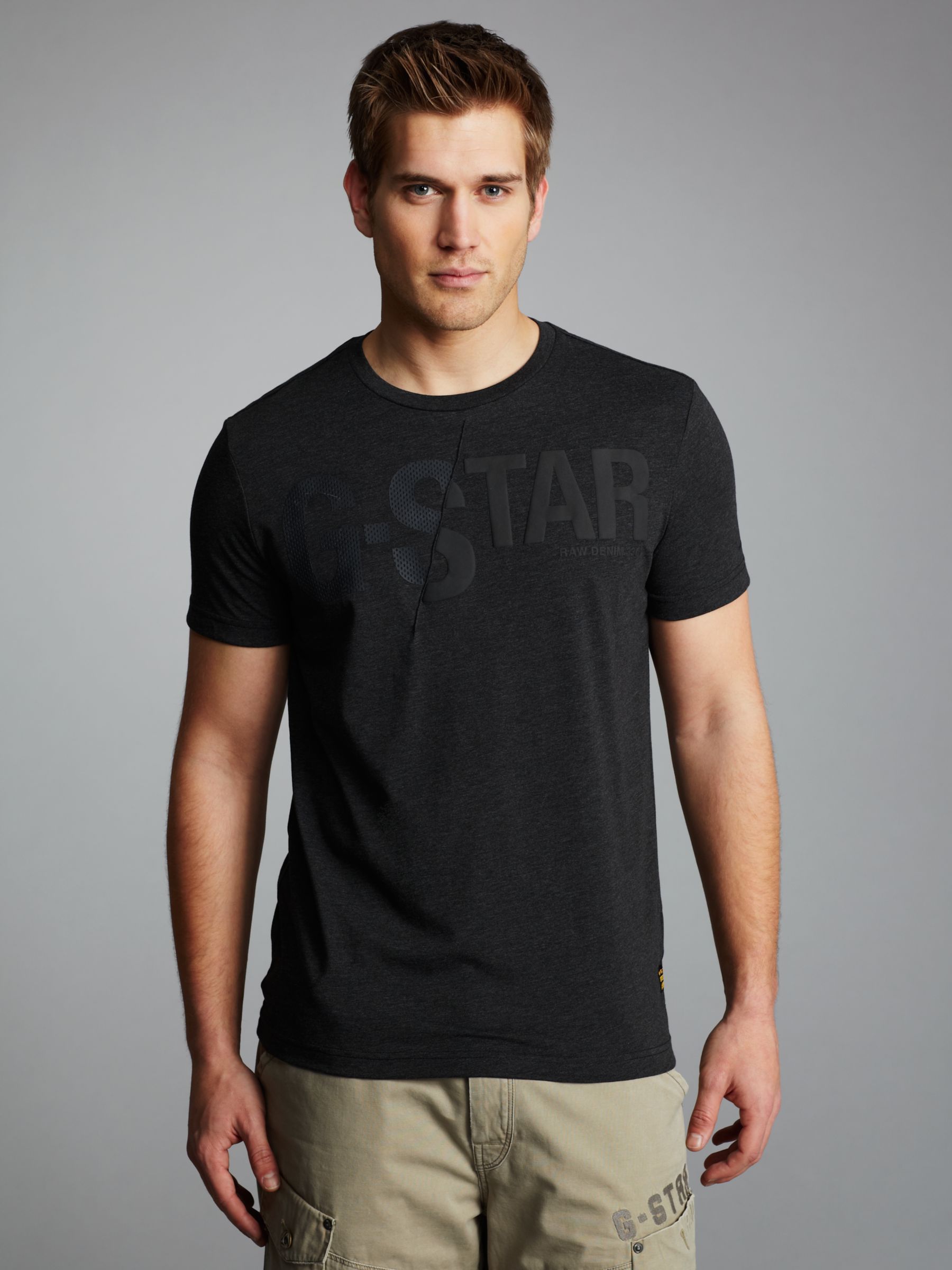 G-Star Raw Bert Logo Short Sleeve T-Shirt, Black