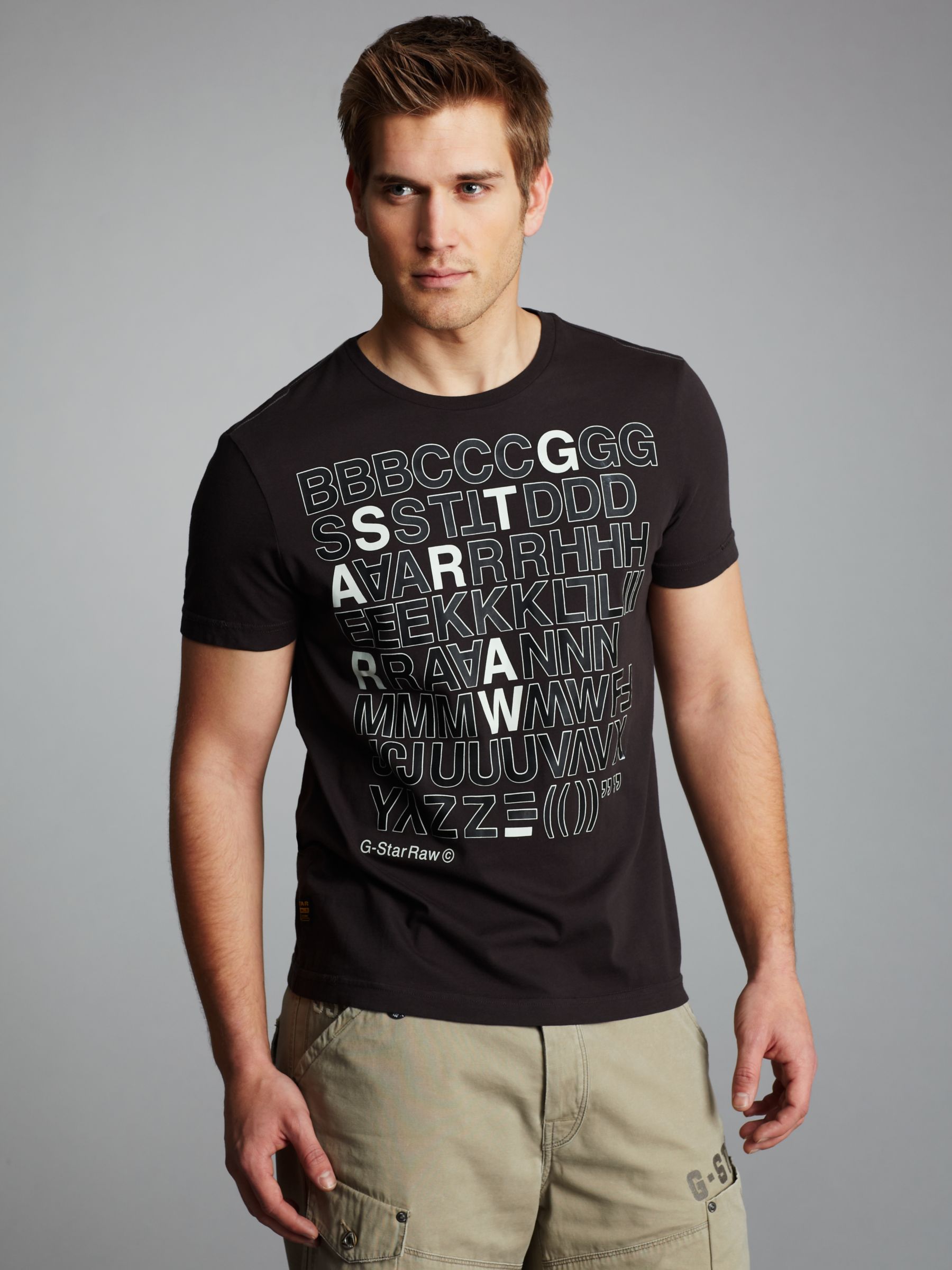 G-Star Raw LA Order T-Shirt, Raven