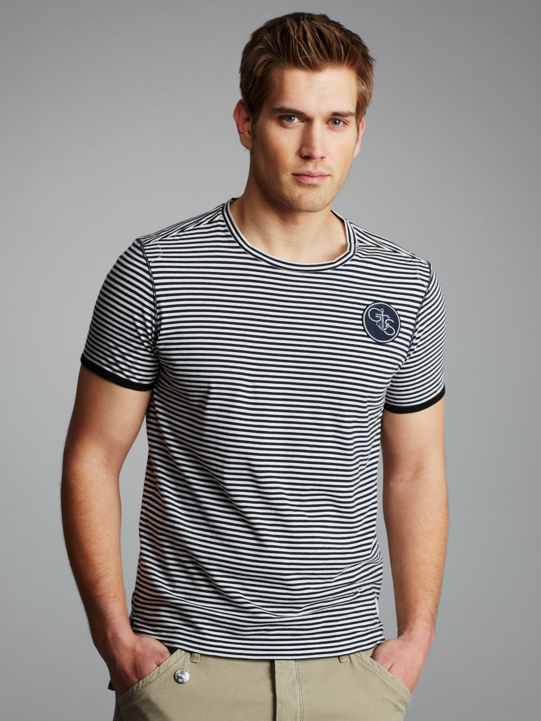 G-Star Raw Provence Stripe Short Sleeve T-Shirt,