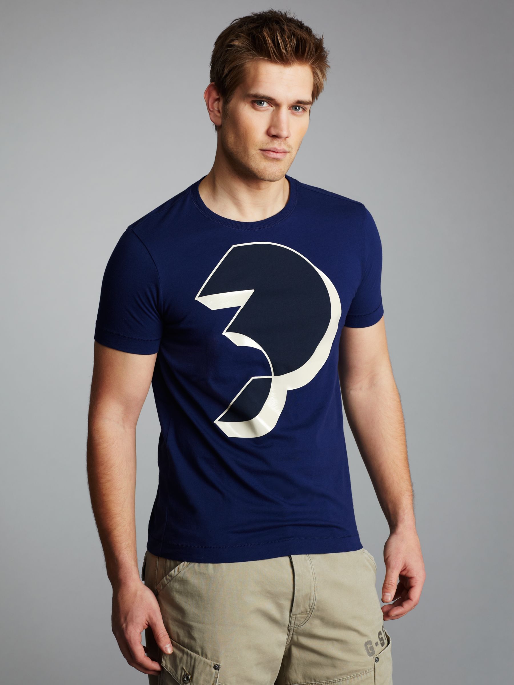 G-Star Raw 5620 Motor Stew T-Shirt, Imperial Blue