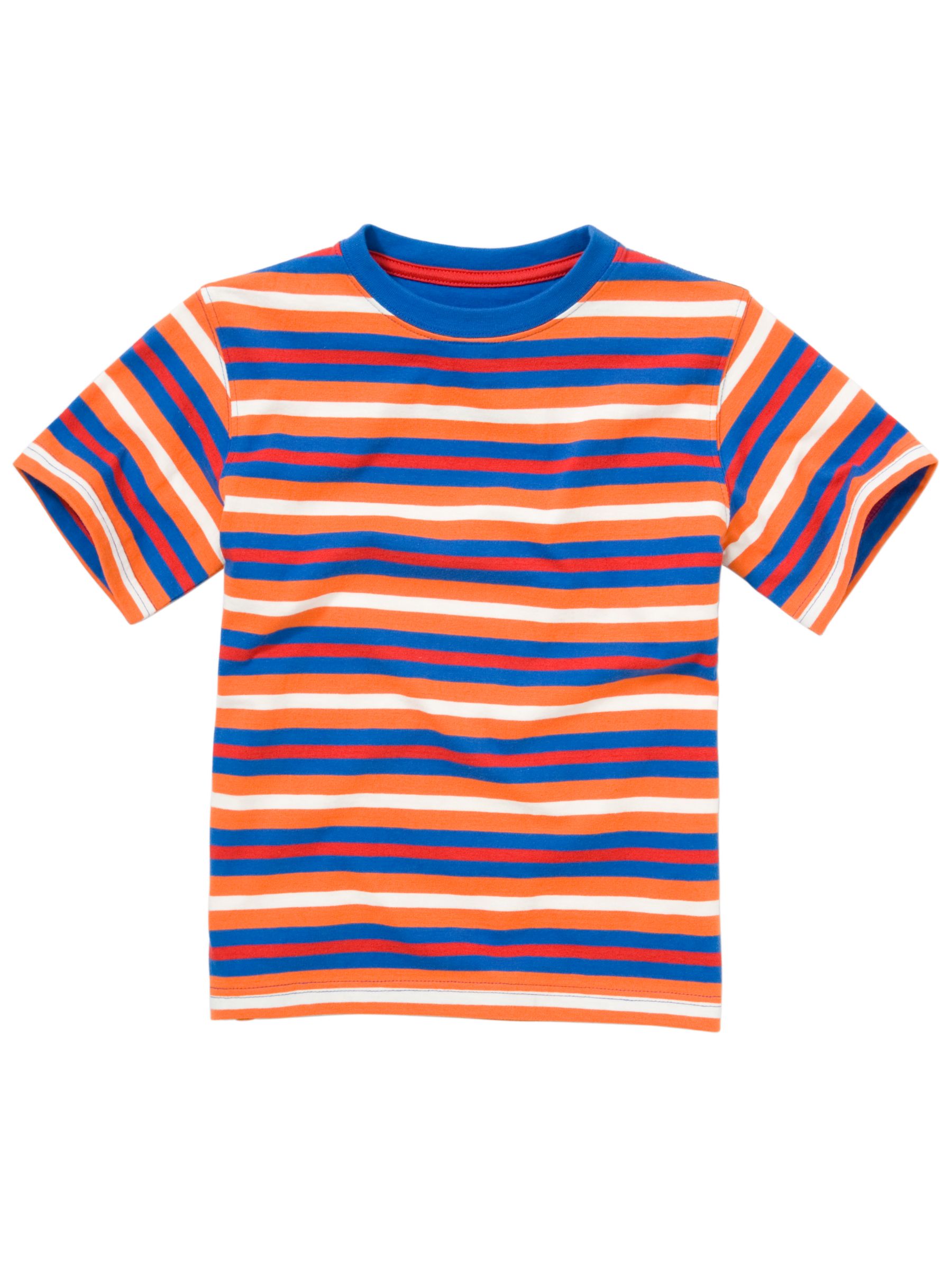 Multi Stripe T-Shirt, Orange
